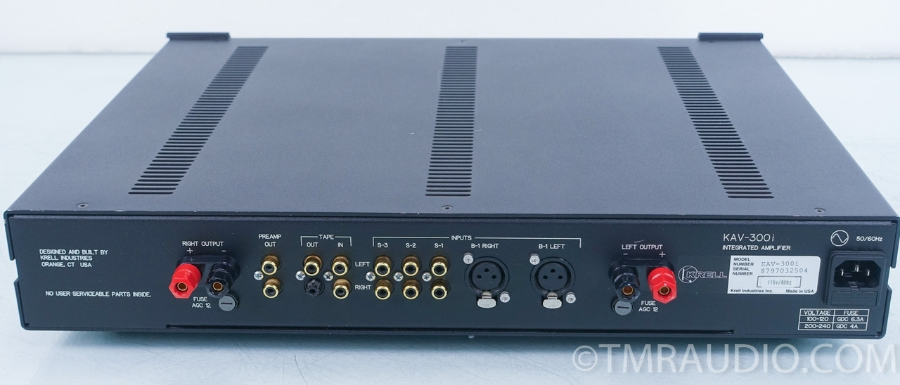 Krell KAV-300i Remote Control Integrated Amplifier in Factory Box