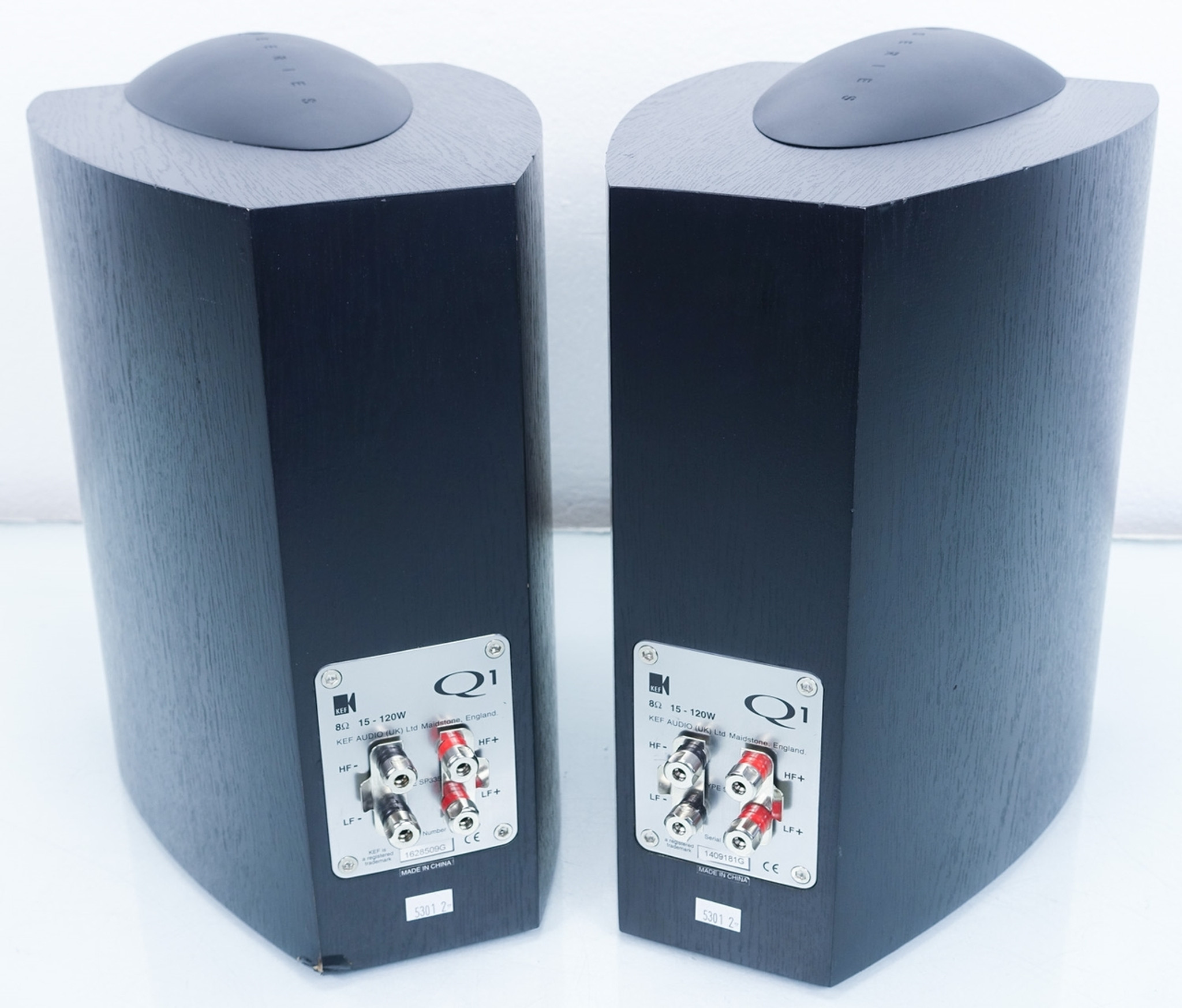 kef q series 6.5 2 way bookshelf speakers