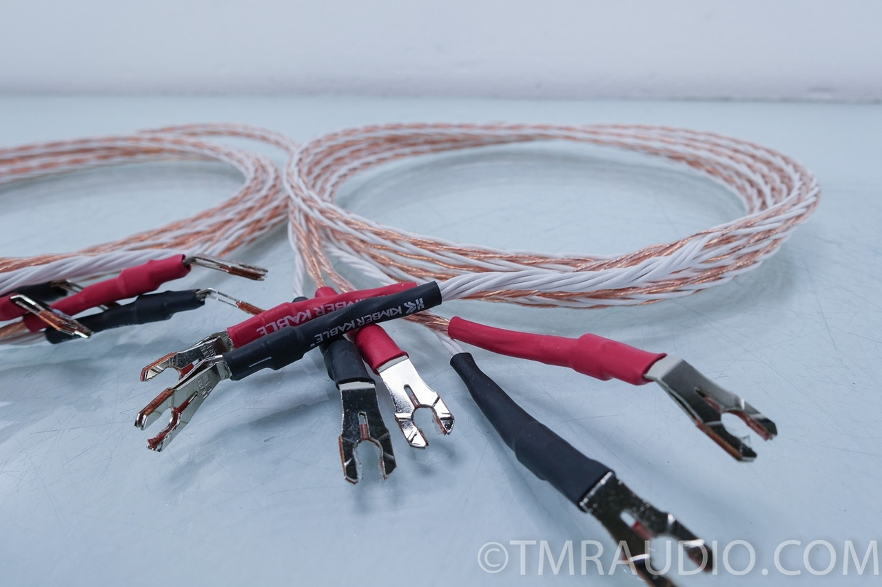 Kimber Kable 8TC 2 meter Biwire Speaker Cable with upgraded Kimber spades The Music Room