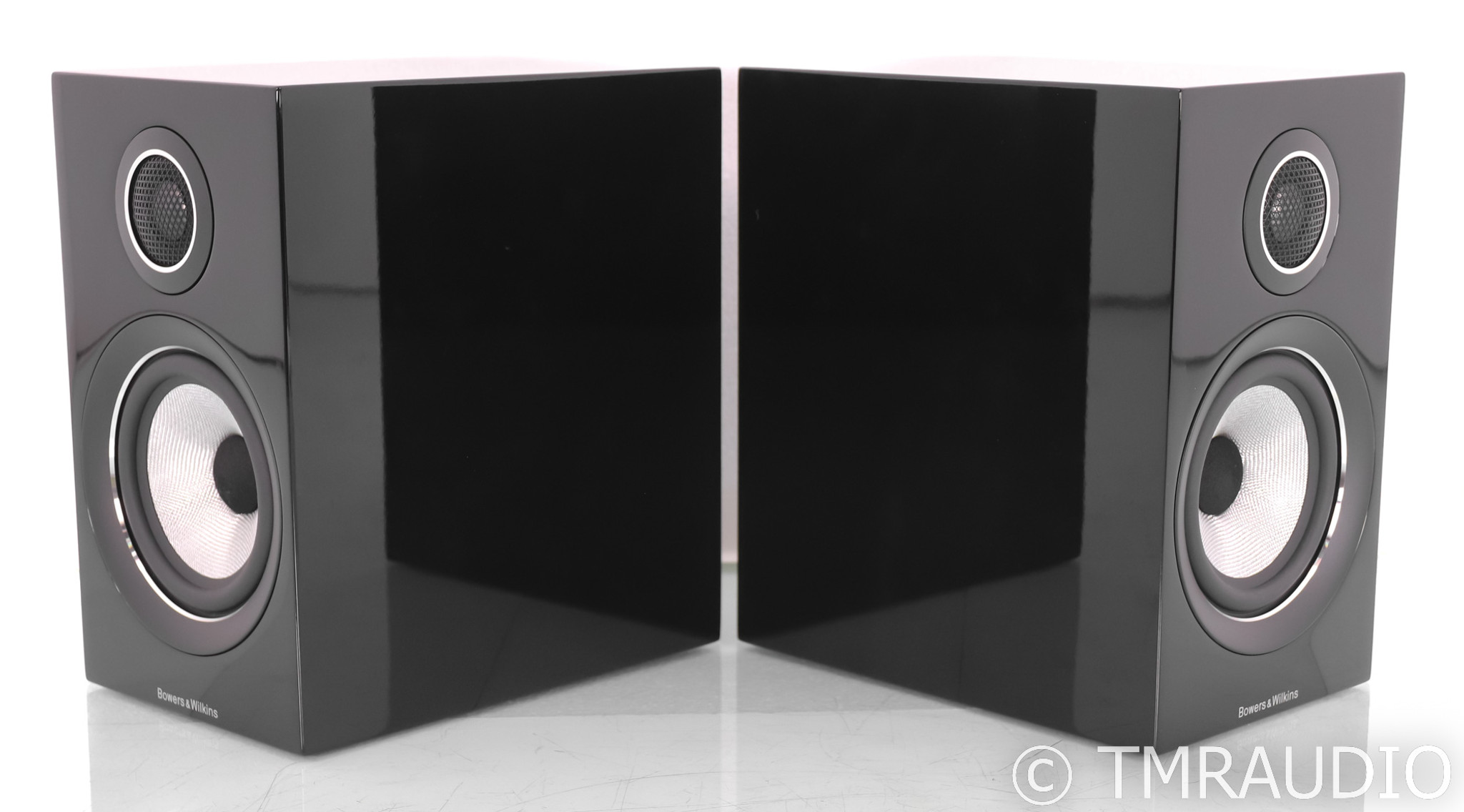 B&W 707 S2 Bookshelf Speakers; S-2; Piano Black Pair (SOLD) - The