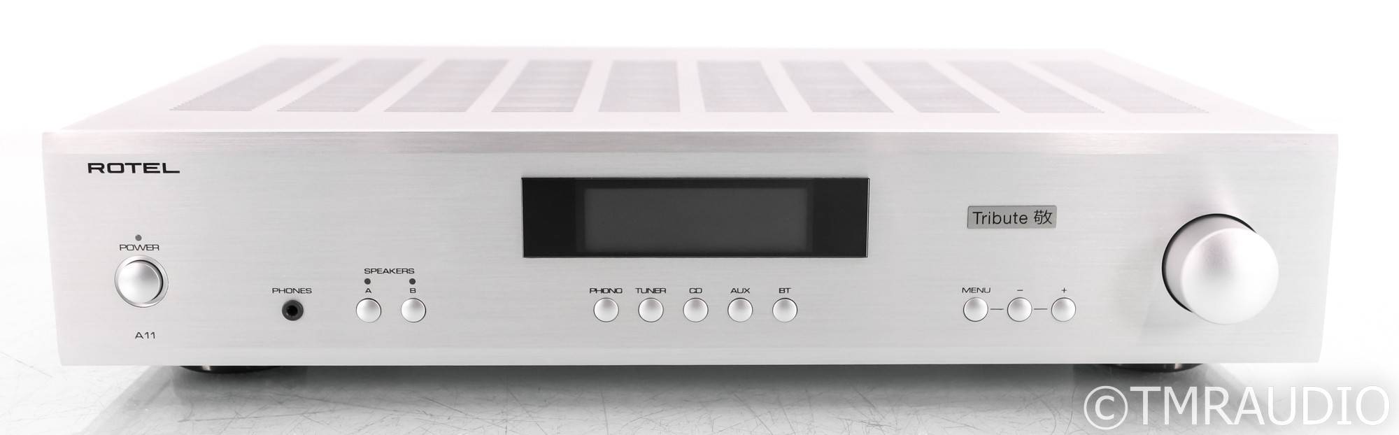 Rotel A11 Tribute Stereo Integrated Amplifier; Silver (Open
