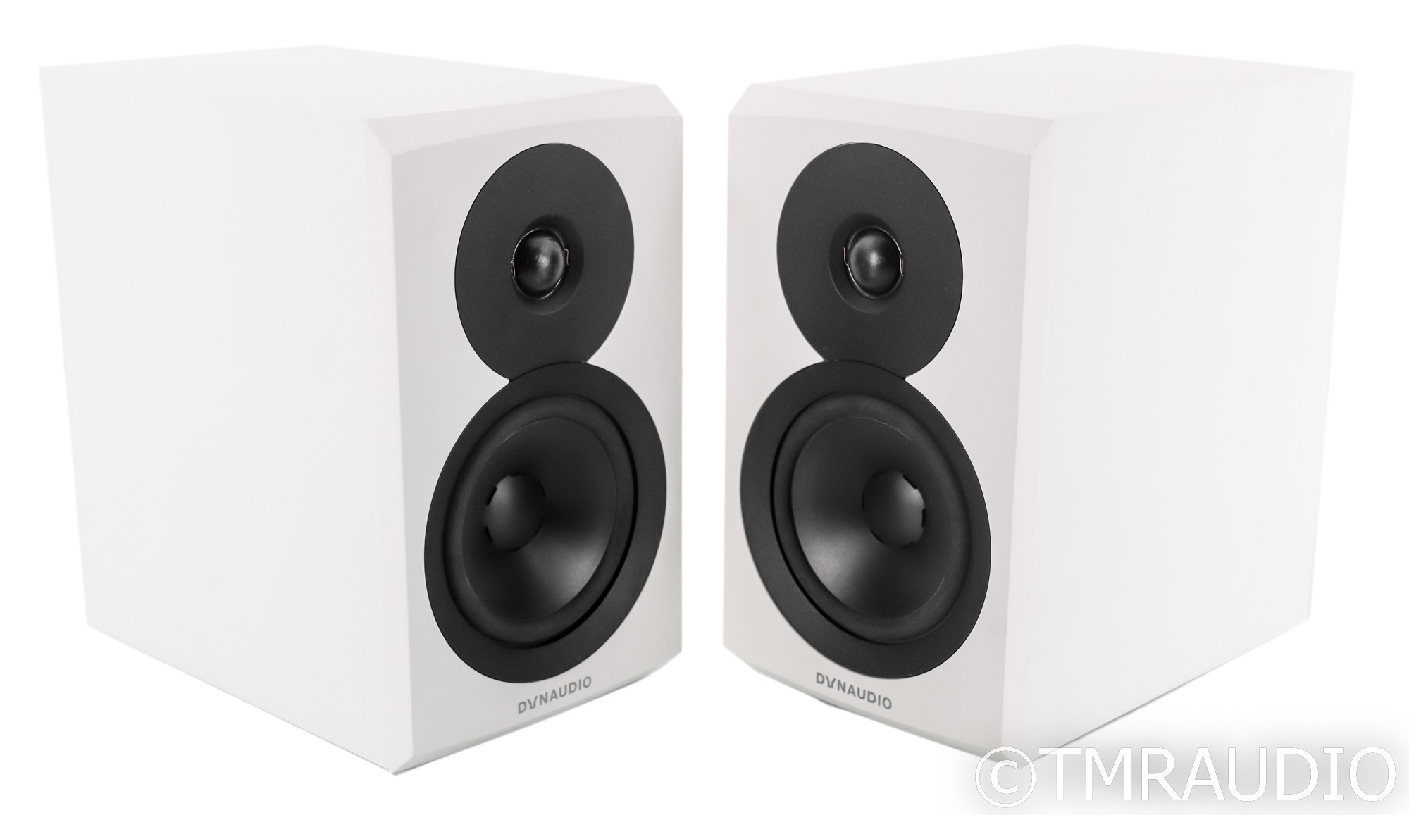 Dynaudio Emit 10 Bookshelf Speakers; White - The Music Room