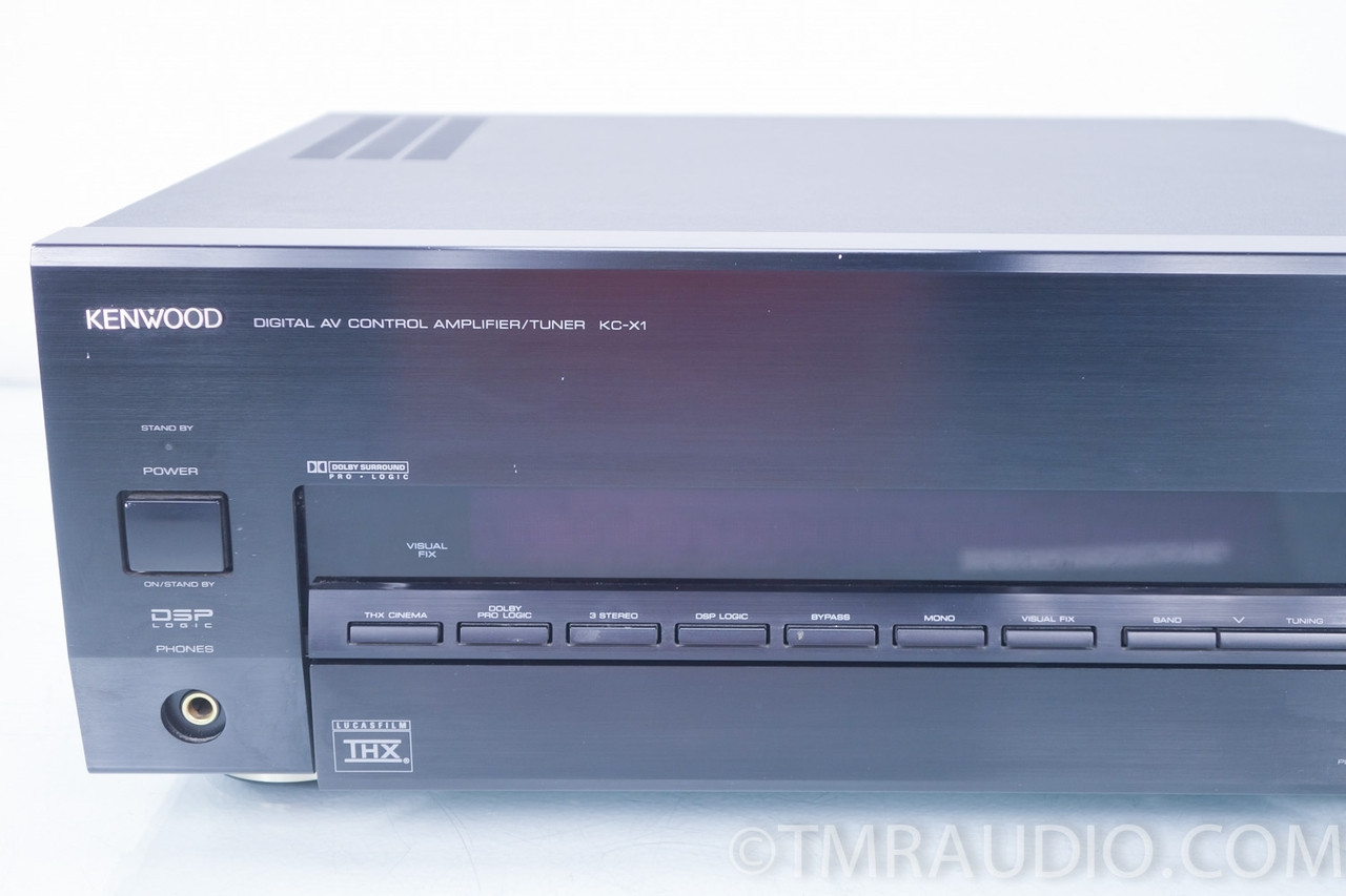 KENWOOD KCX1 Digital Surround Sound Tuner Preamp THX Certified The