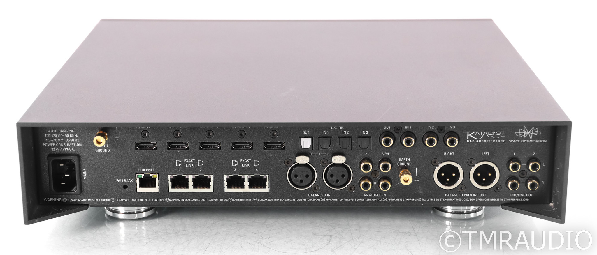 Linn Akurate DSM/3 Katalyst Streamer / DAC; Remote; MM / MC Phono; Black