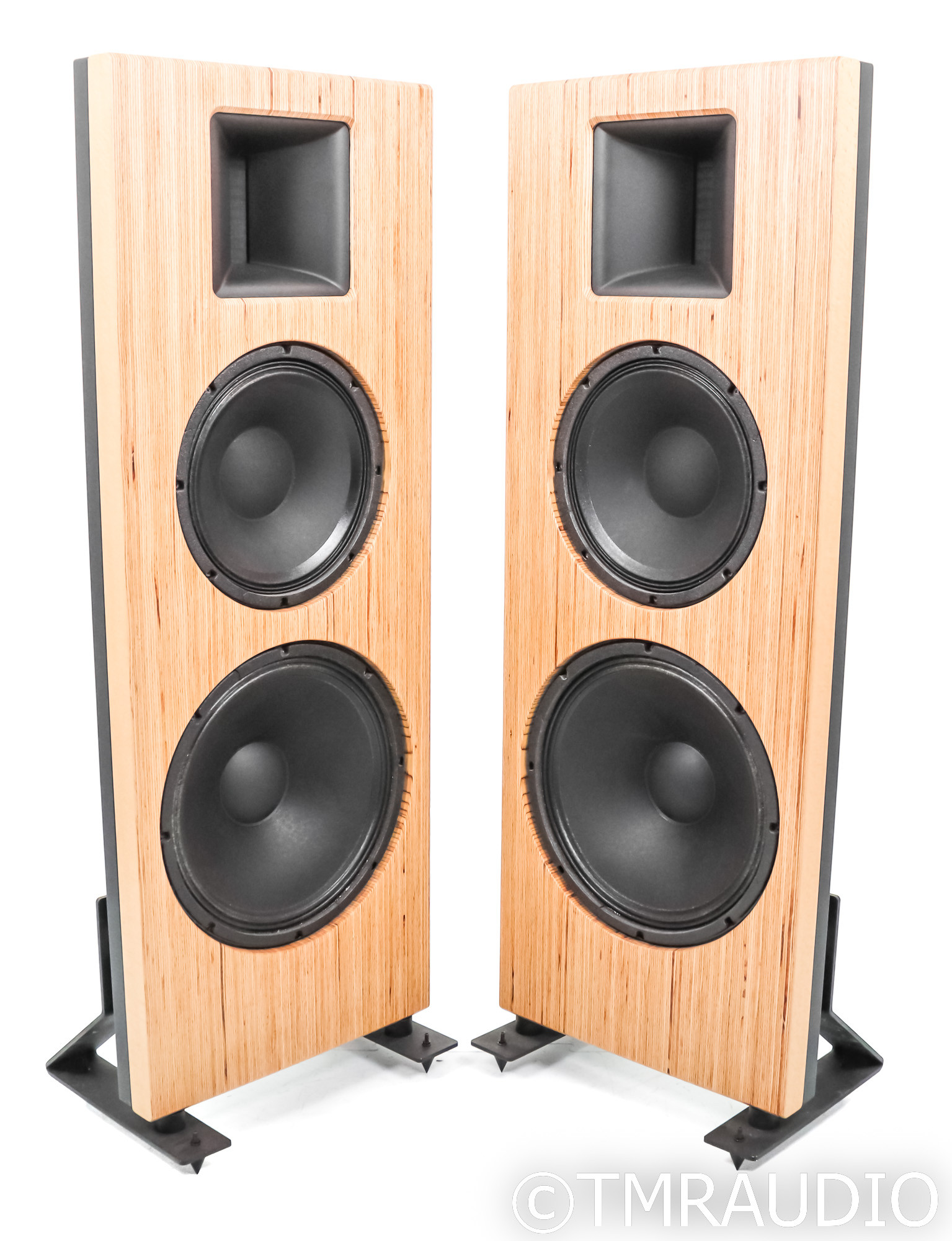 Spatial Audio X3 Open Baffle Powered Floorstanding Speakers