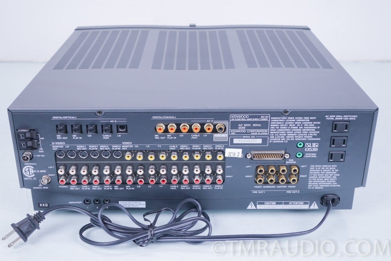 Kenwood KC-Z1 Stage 3 Home Theater Processor / Preamp - The Music Room