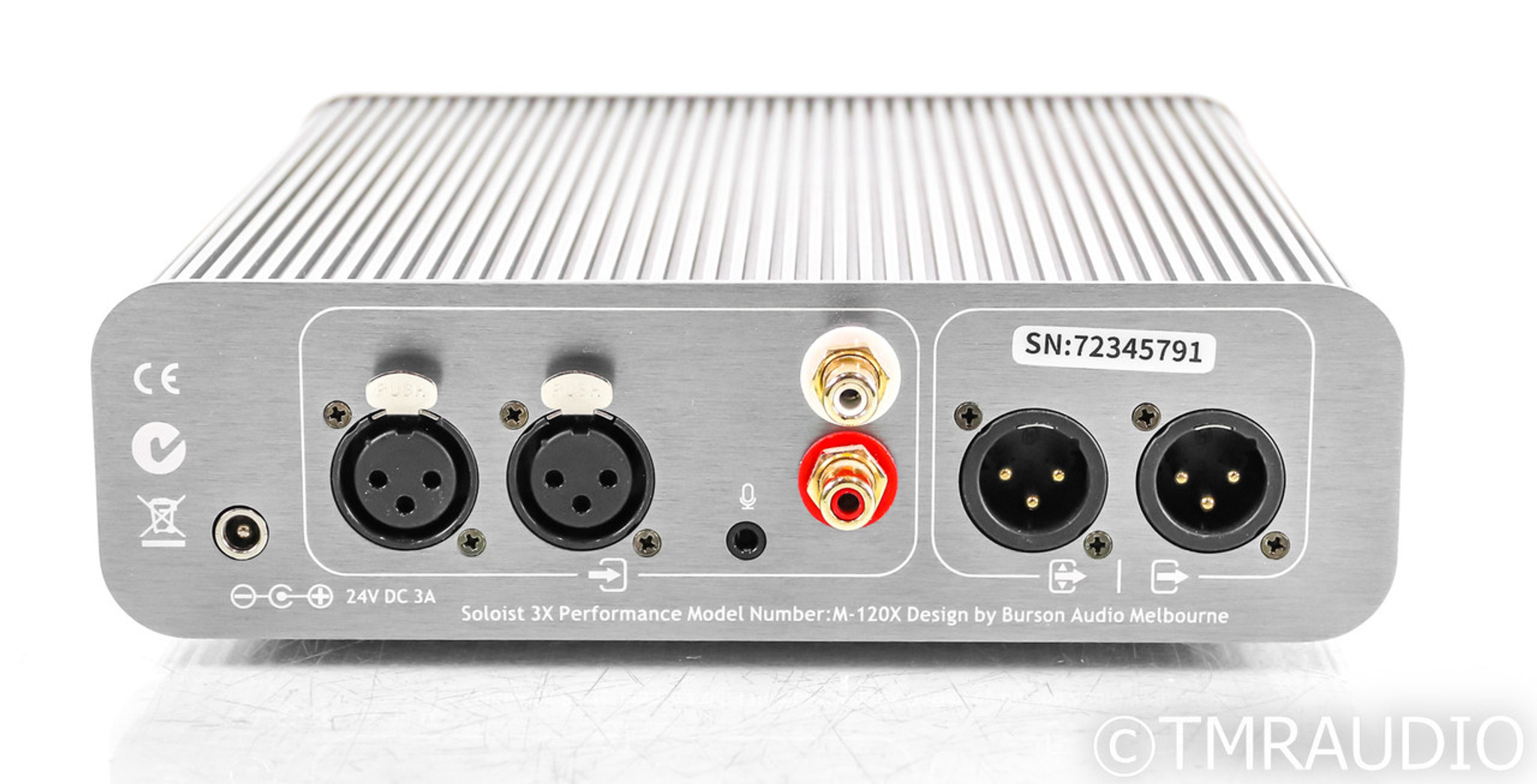 Burson Solist 3X Performance Headphone Amplifier; Remote; 3XP The