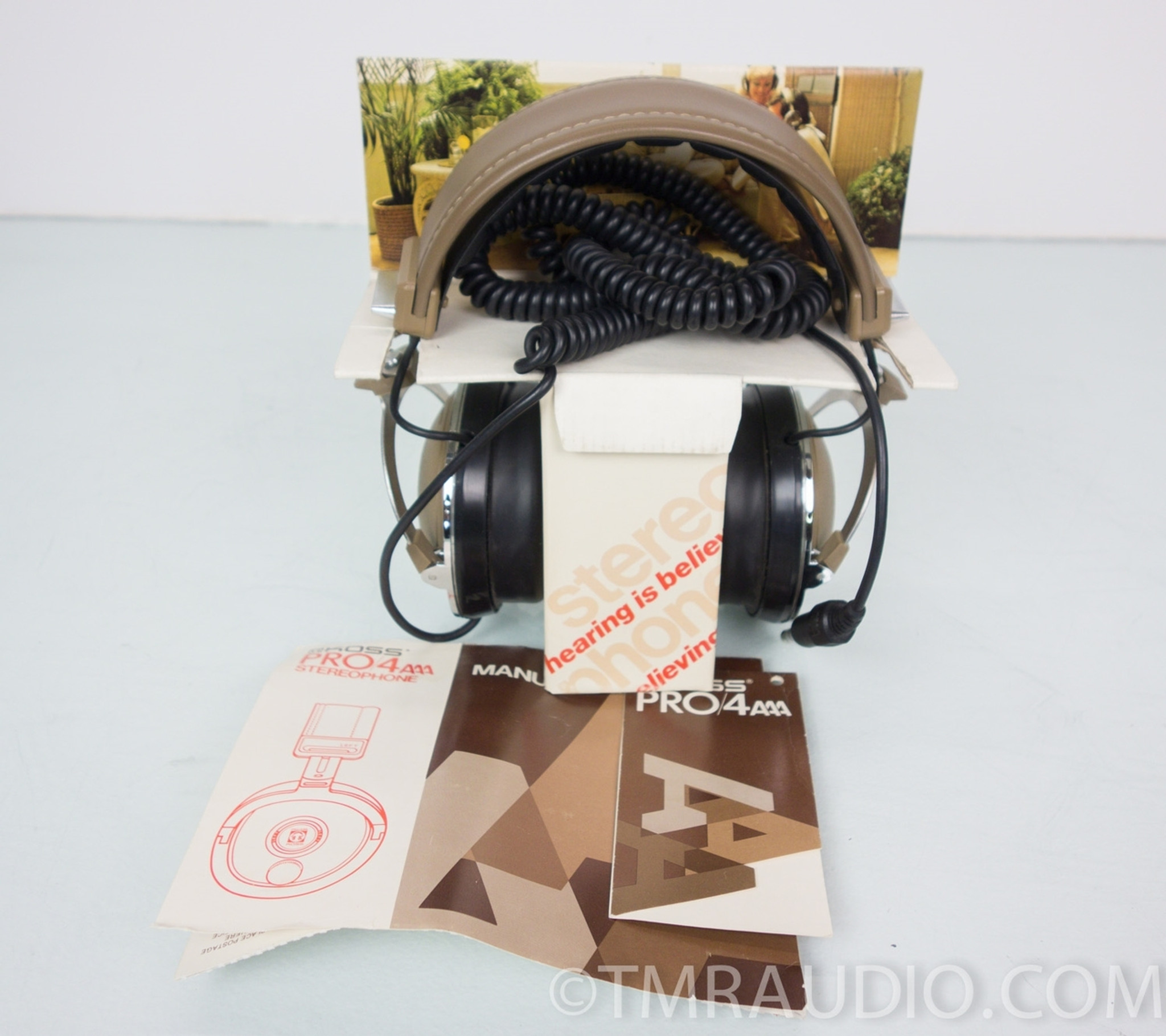 Koss Pro4AAA Titanium Stereophone / Headphones in Factory Box (vintage)