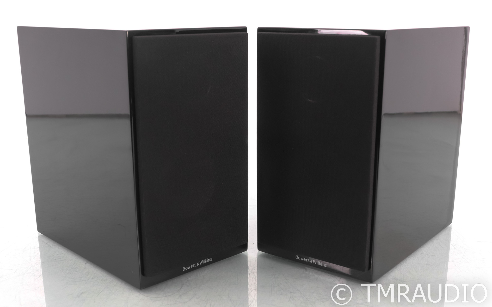 B&W 707 S2 Bookshelf Speakers; S2; Piano Black Pair The Music Room