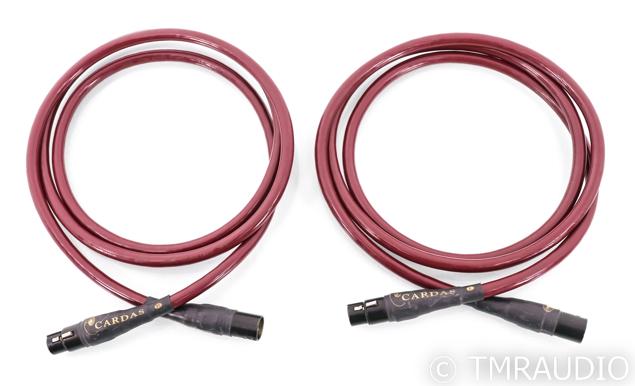 Cardas Golden Cross XLR Cables; 2m Pair Balanced Interconnects