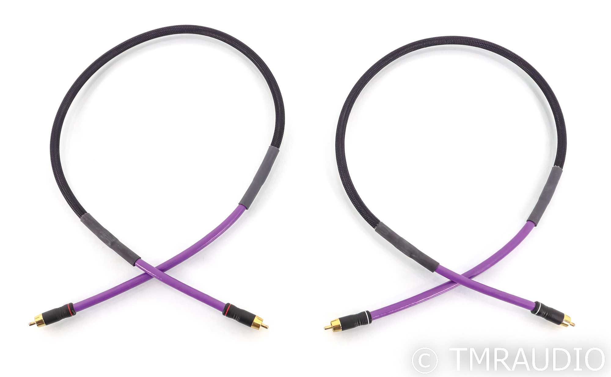 Basis Audio PSTT RCA Cables; 1m Pair Interconnects; Perfect Signal
