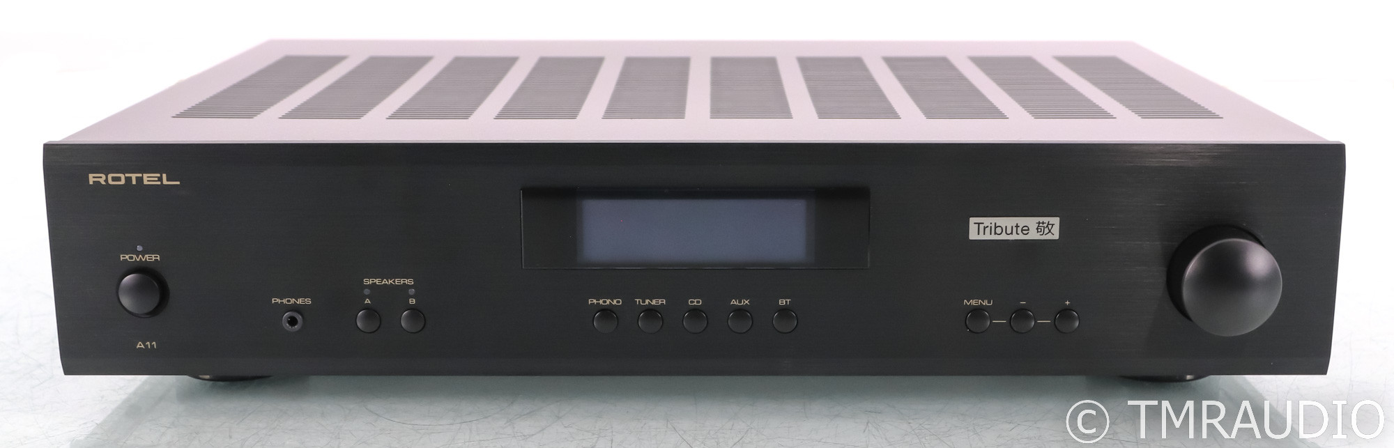 Rotel A11 Tribute Stereo Integrated Amplifier; Black; Remote; MM