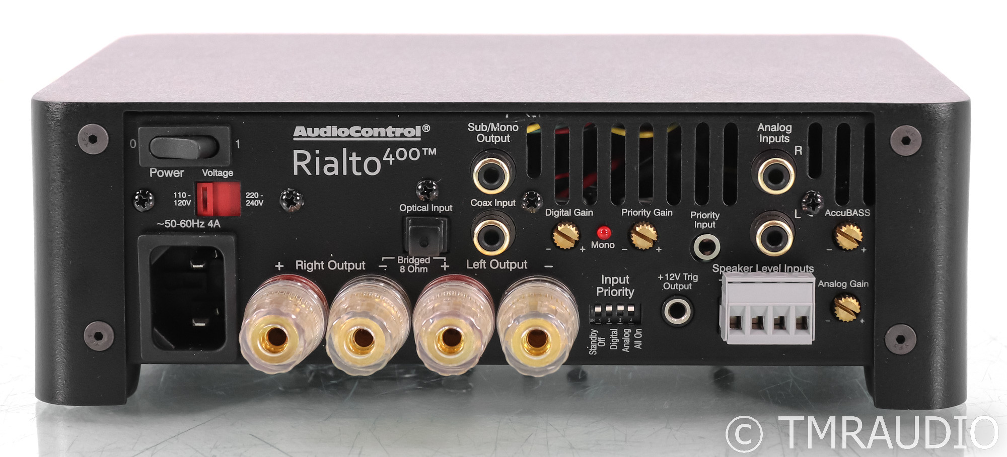 Audio Control Rialto 400 Stereo Power Amplifier The Music Room