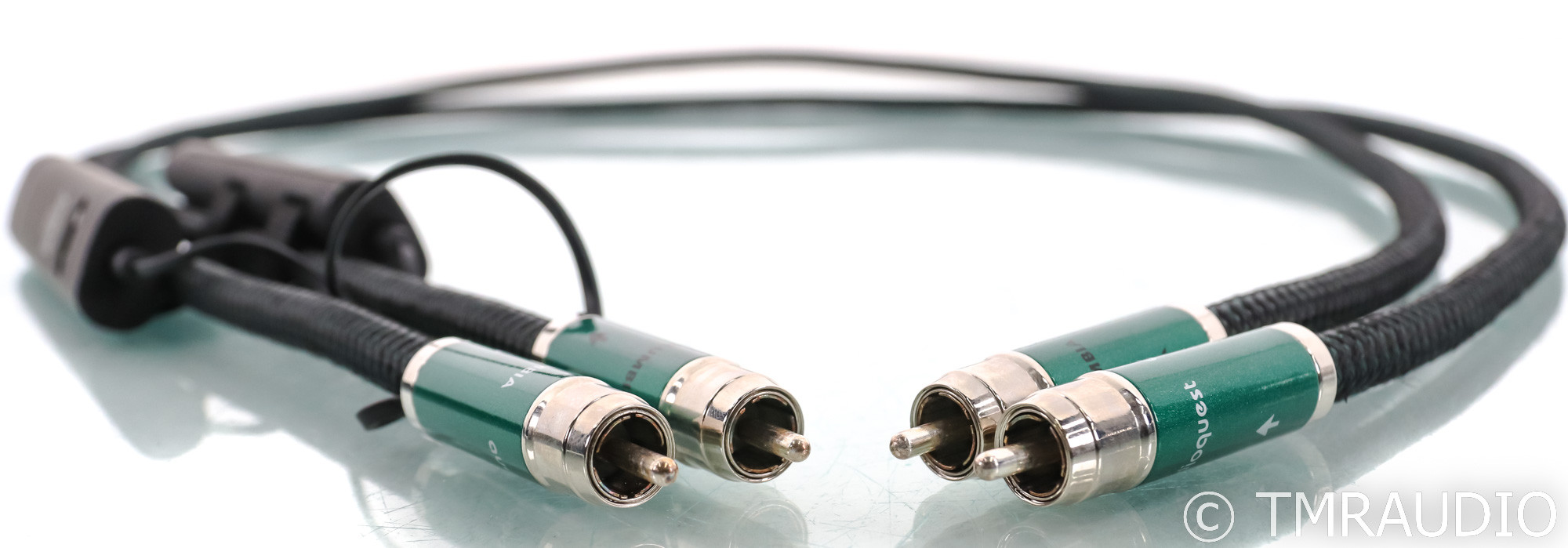AudioQuest Columbia RCA Cables; 1.5m Pair Interconnects; 72v DBS The