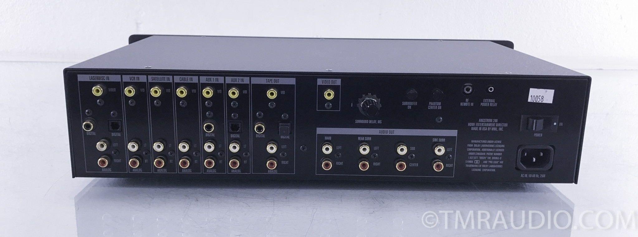 米国Angstrom 200 DAC/Pre Amp. Angstrom 200 Stereo Preamplifier / Processor; Remote - The