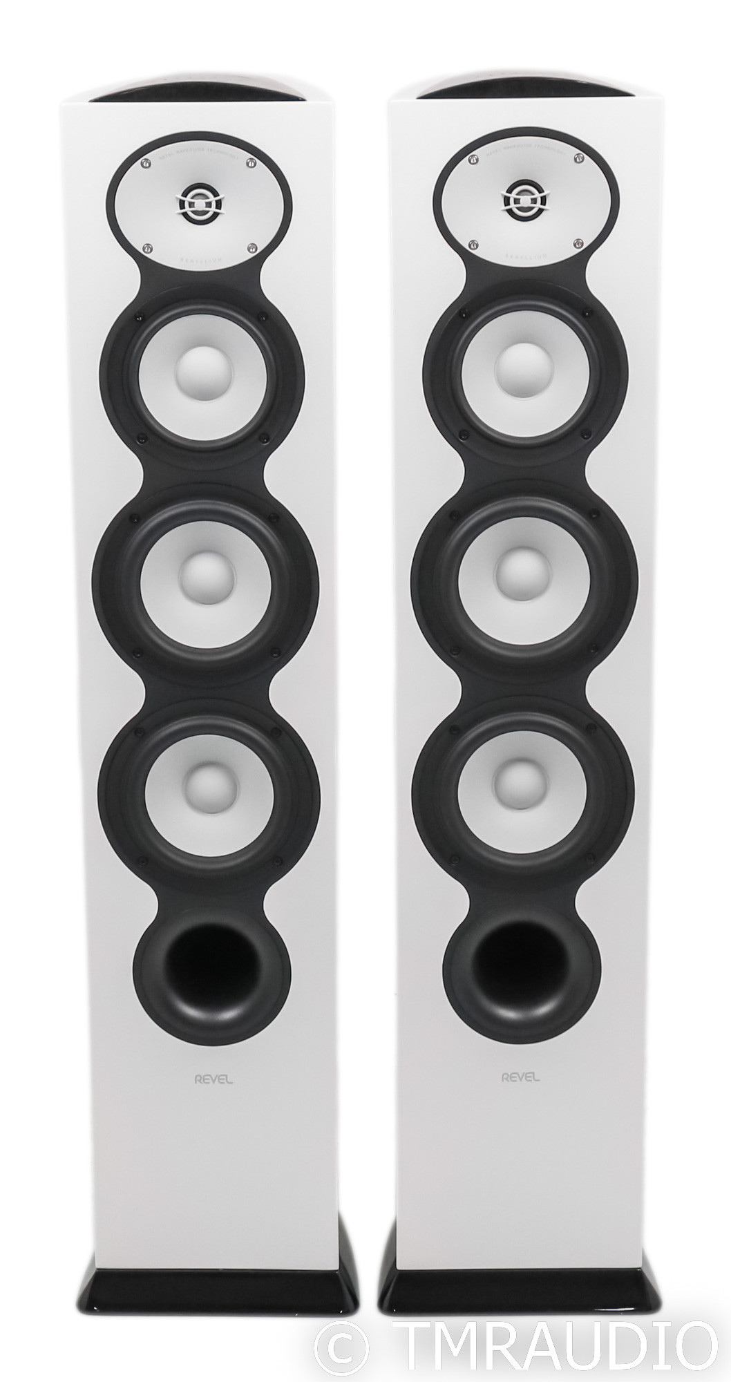 Revel Performa F226Be Floorstanding Speakers; White Pair The Music Room