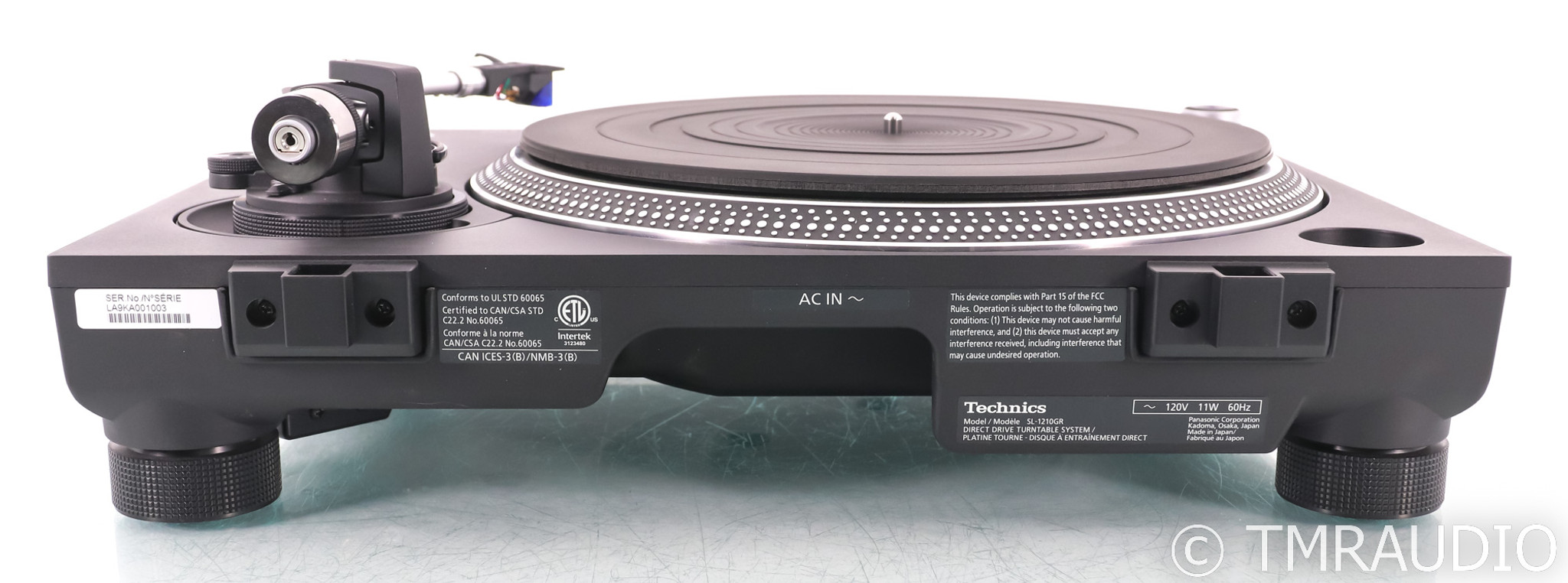 Technics SL-1210GR Direct-Drive Turntable; Ortofon 2M Blue