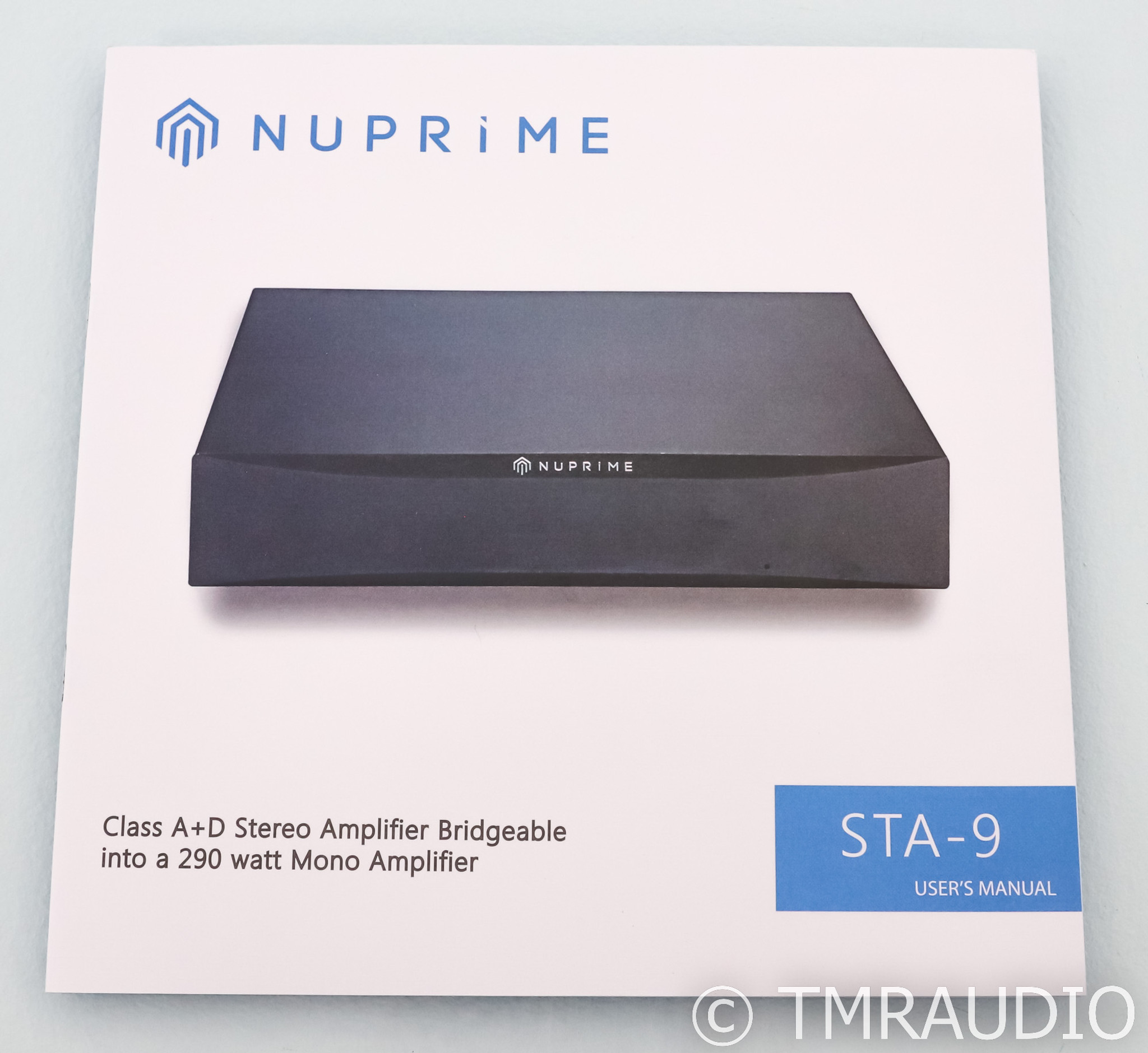 NuPrime STA-9 Stereo Power Amplifier; STA9; Silver - The Music Room