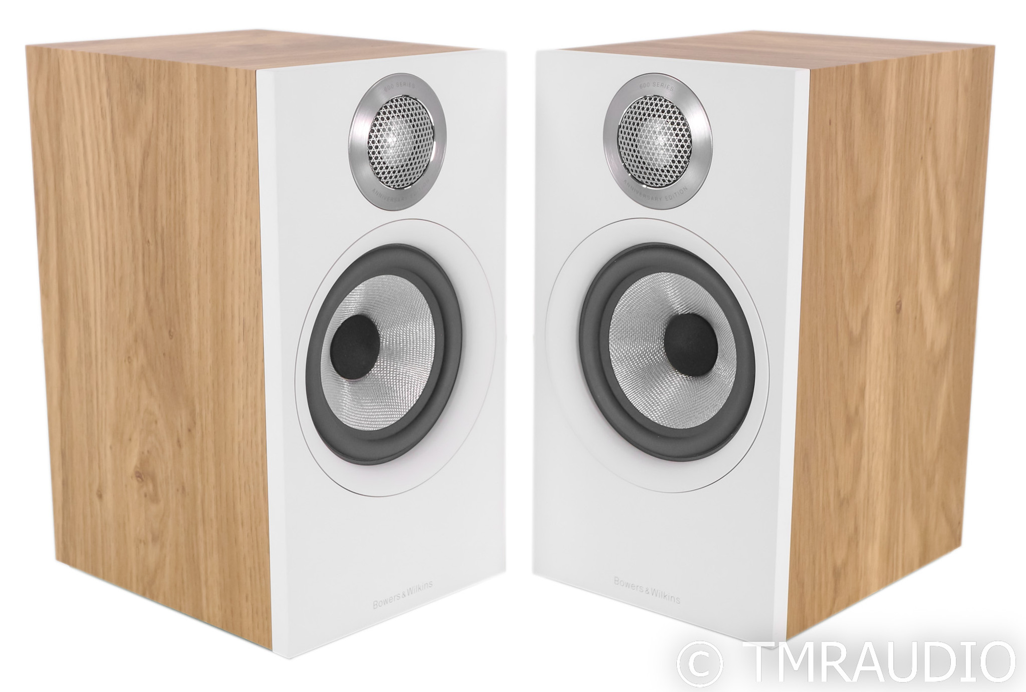 B&W 607 S2 Anniversary Edition Bookshelf Speakers; S-2