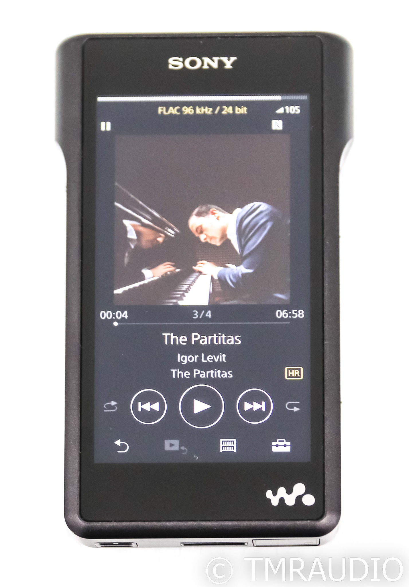 Sony Walkman NW-WM1A Portable Music Player; NWWM1A; 128GB HD w/ 256GB SD