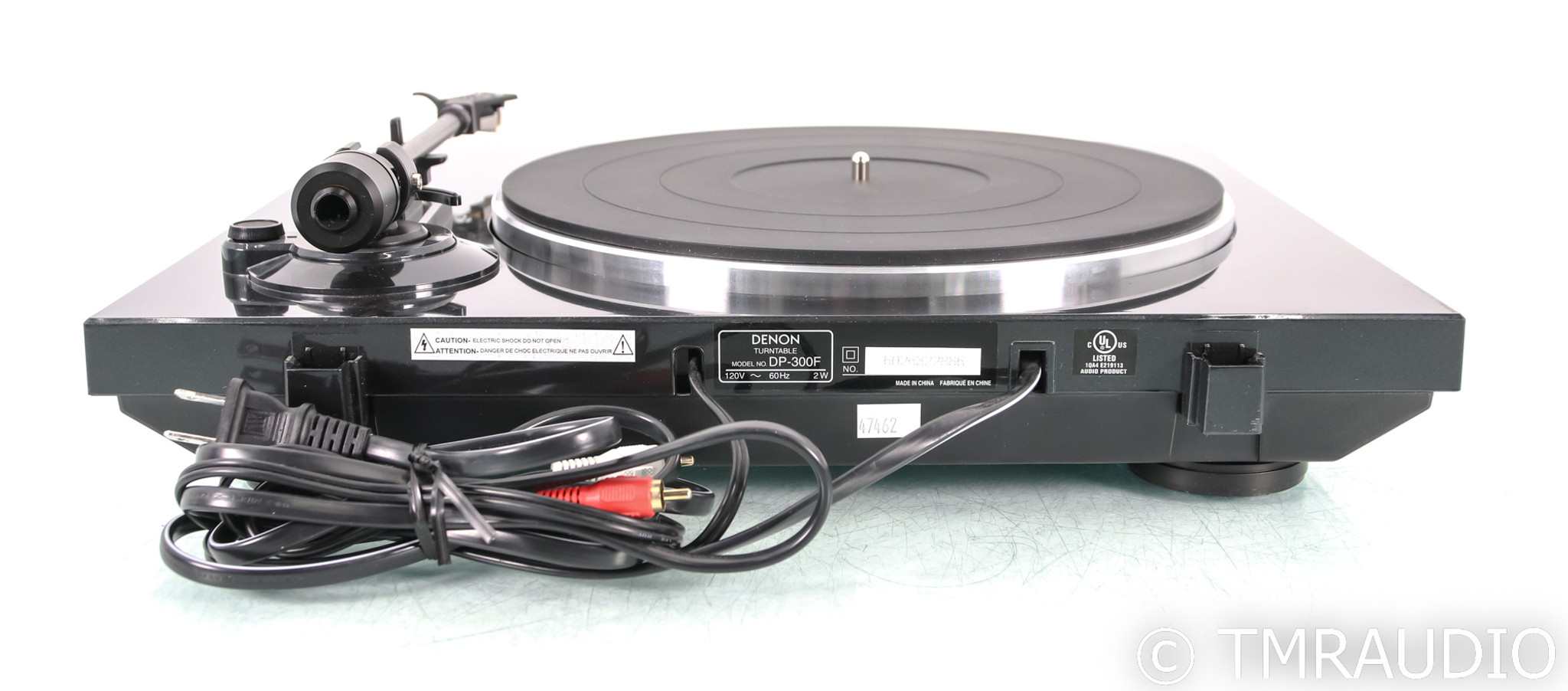 Denon DP-300F Belt Drive Turntable; DP300F w/ Cartridge