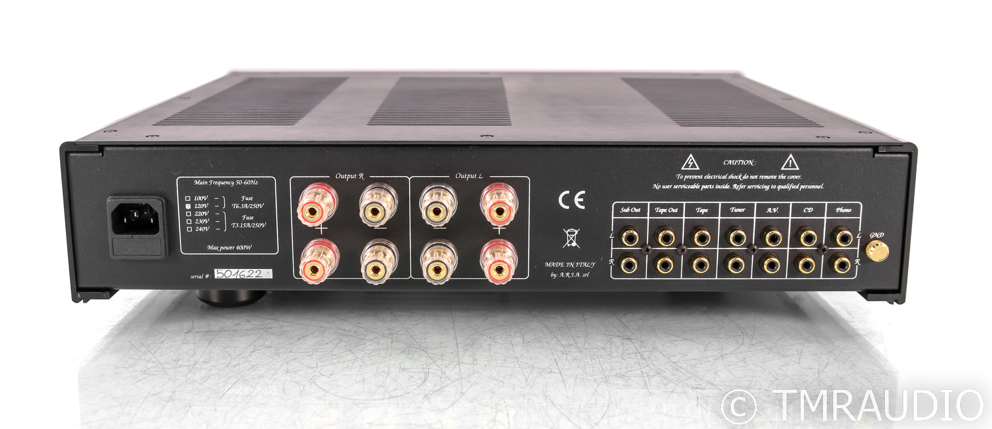 Unison Research Unico Primo Stereo Integrated Amplifier; Tube Hybrid