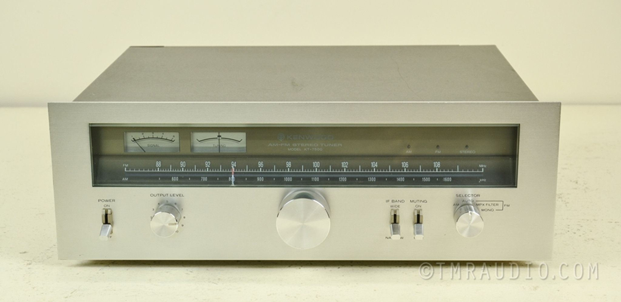 TRIO KT-7500 AM-FM STEREO TUNER トリオ ステレオ チューナー