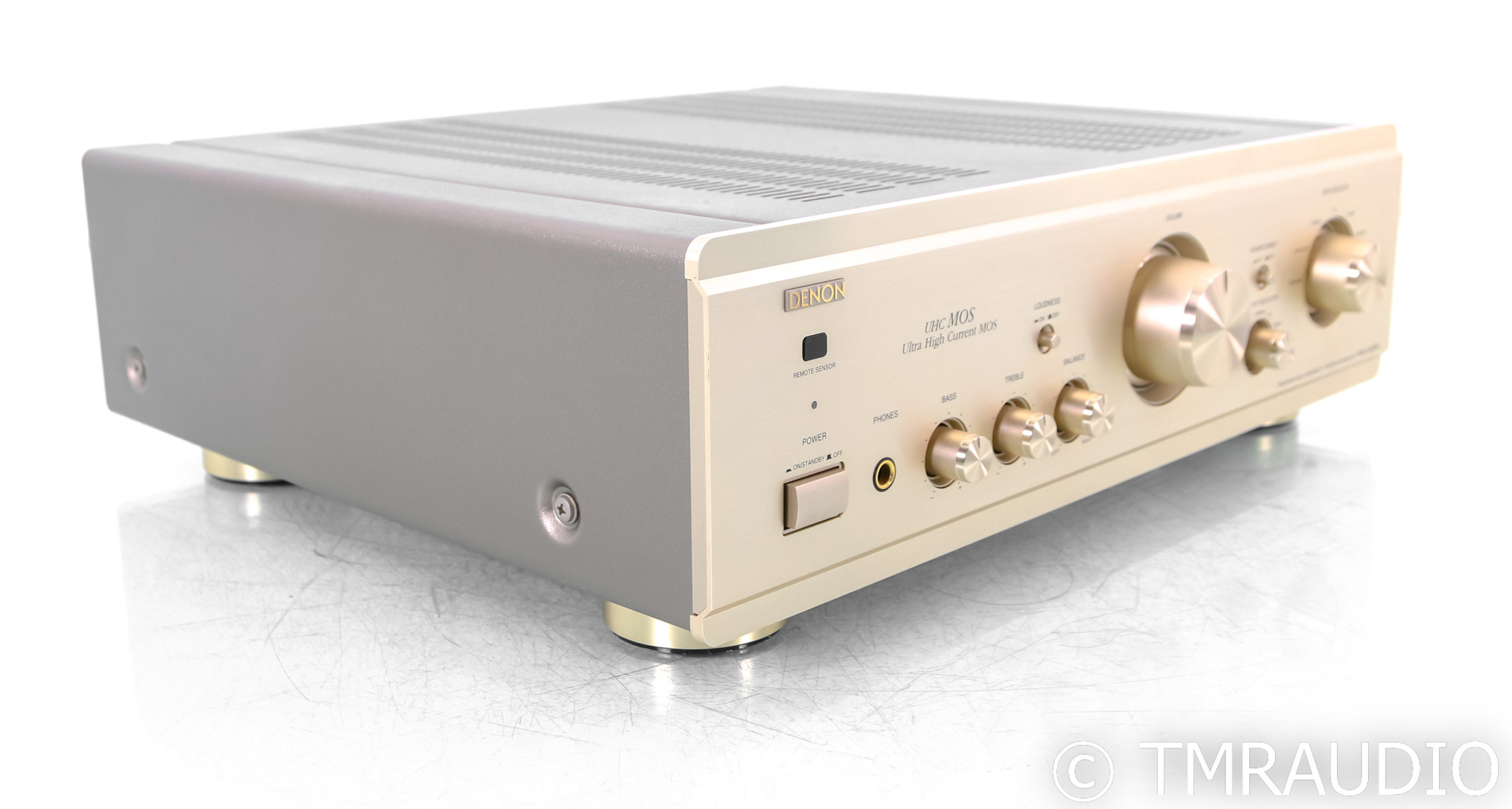 Denon PMA-1500RII Stereo Integrated Amplifier; Remote; PMA1500RII; Gold; MM  / MC Phono