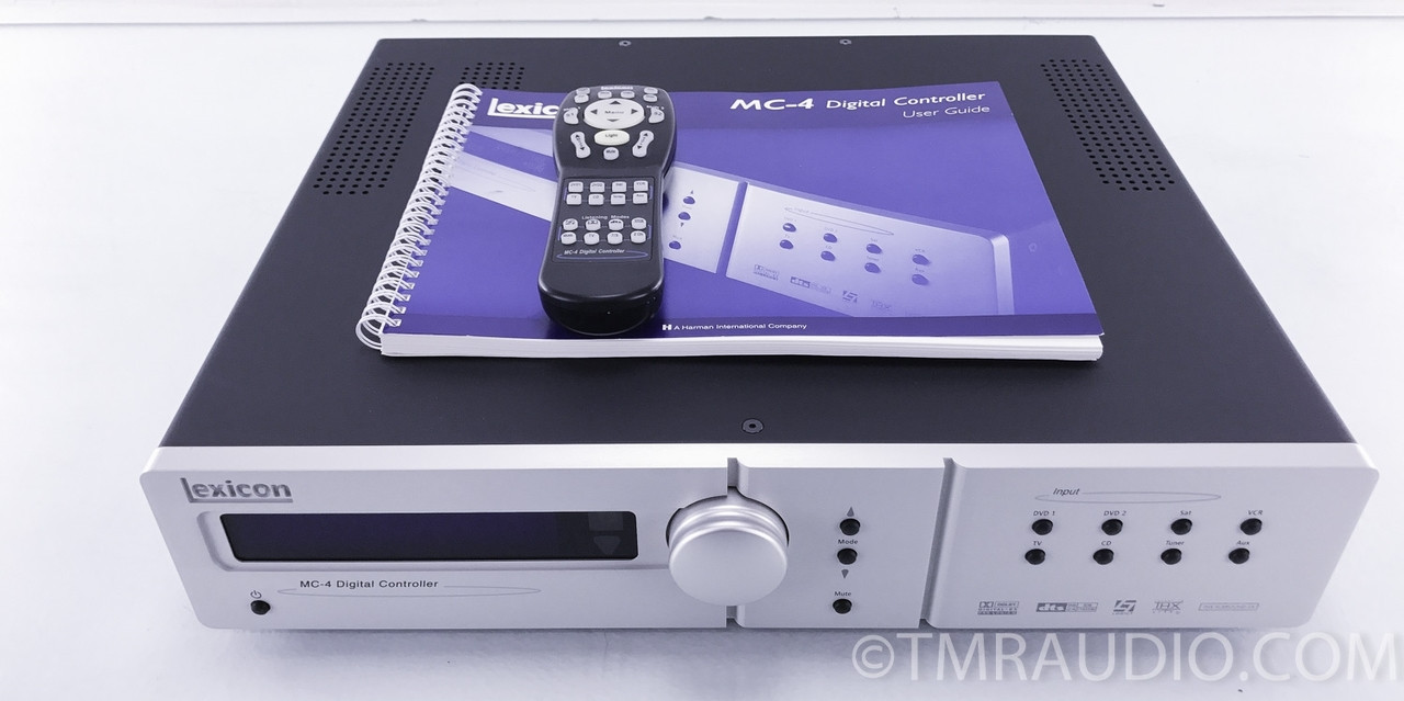 Lexicon MC-4 Digital Controller / Preamplifier / Processor; Remote ...