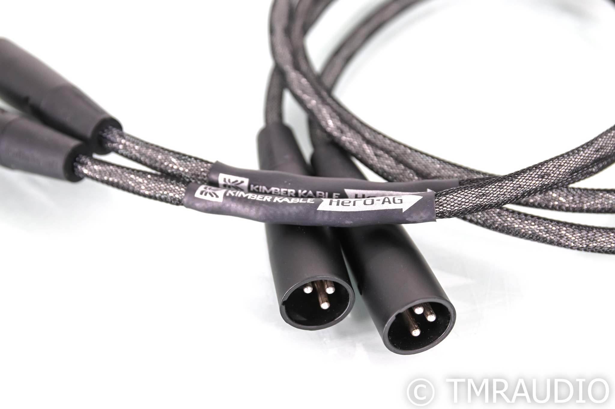 Kimber Kable Hero AG XLR Cables; 1m Pair Balanced Interconnects (Open Box)