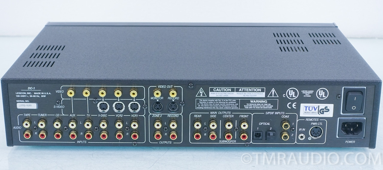 Lexicon DC1 Home Theater Processor w/ DTS in Factory Box The Music Room