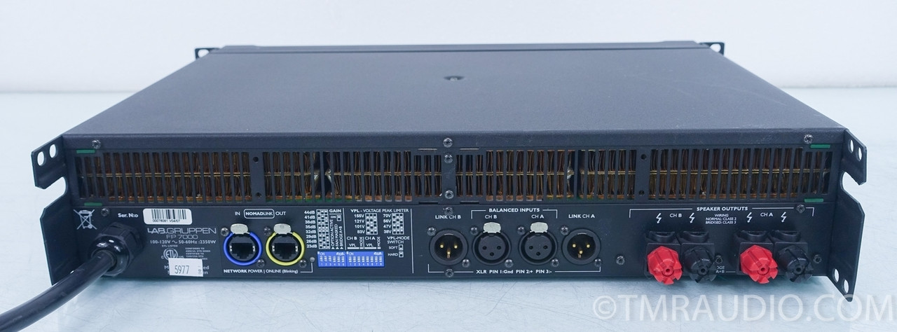 Lab Gruppen FP7000 Power Amplifier The Music Room