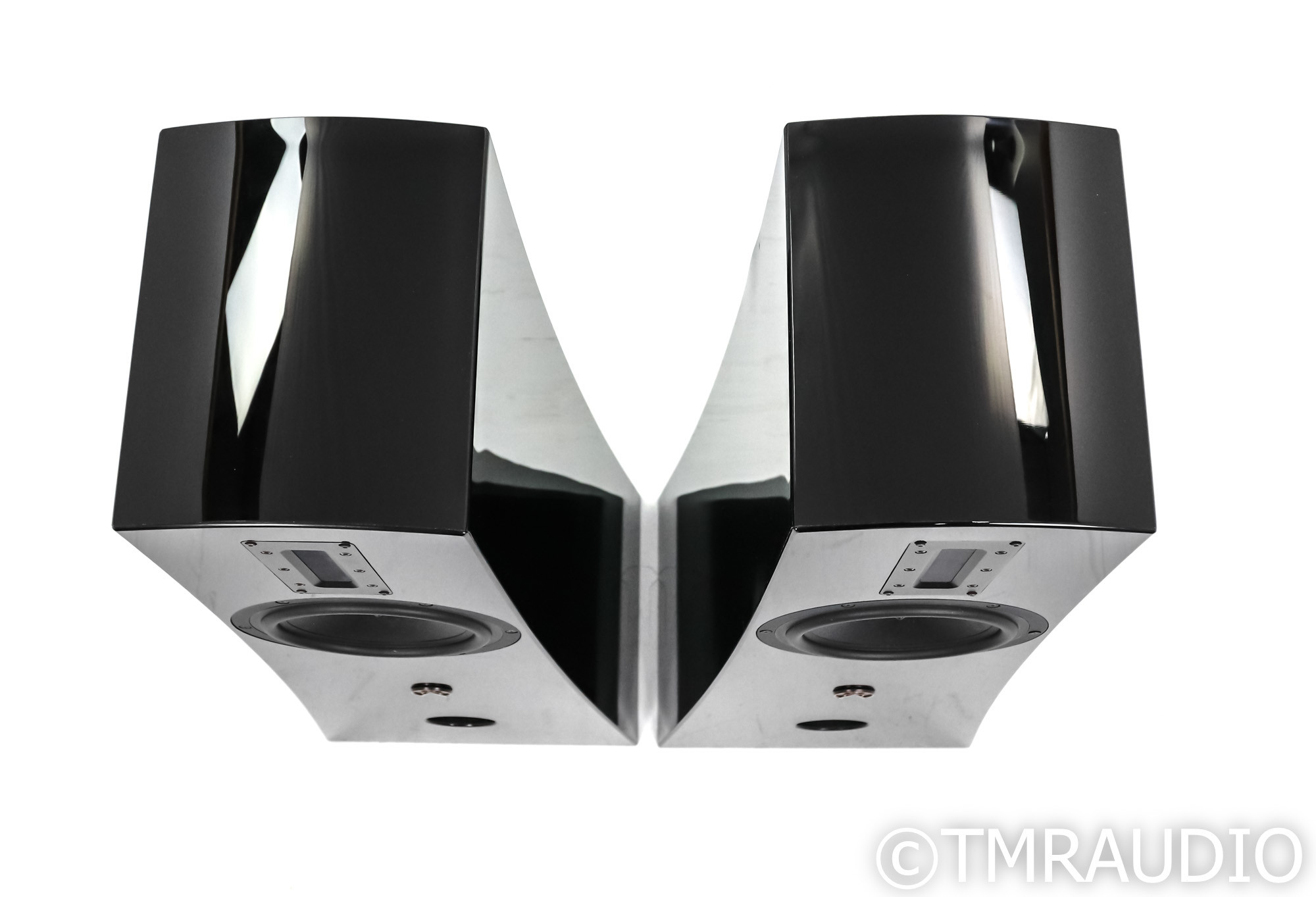 Alta Audio Alec Floorstanding Speakers; Gloss Black Pair The Music Room
