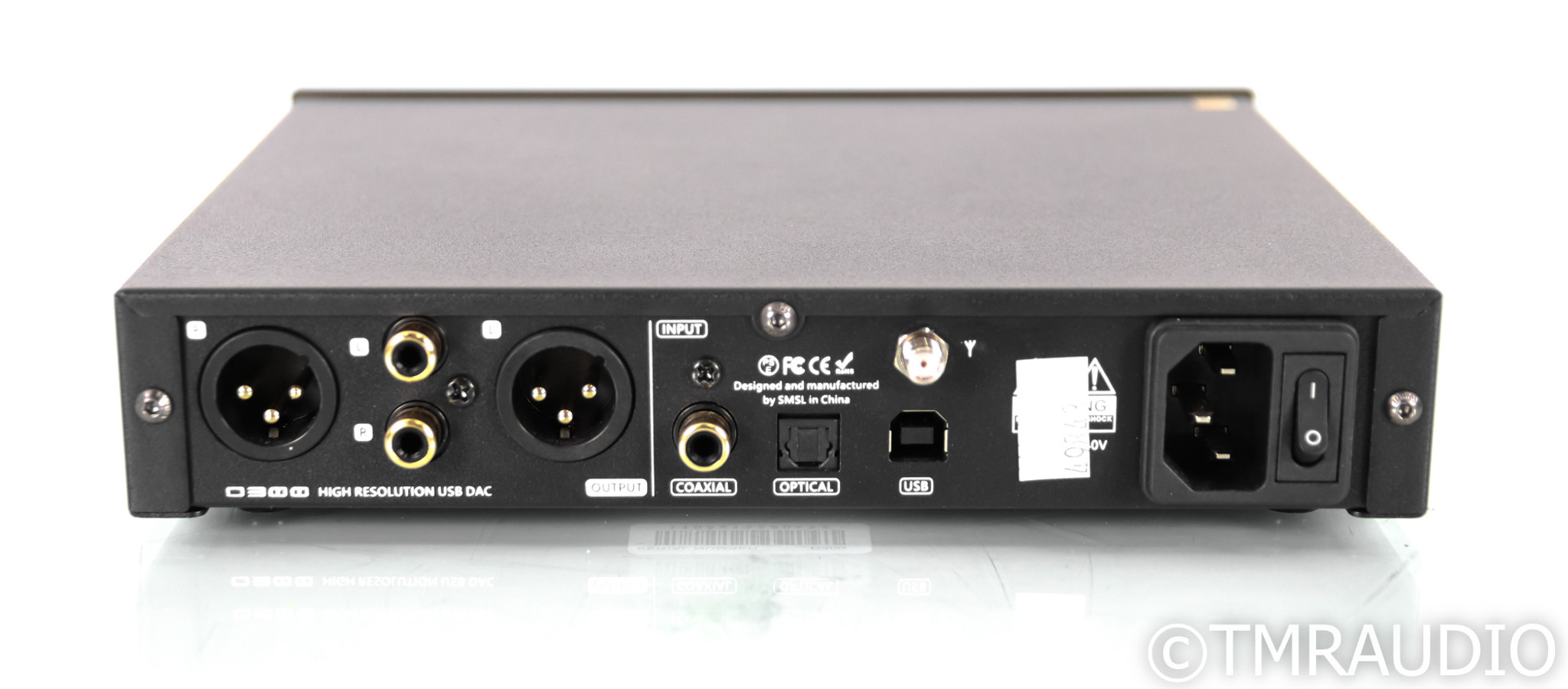 SMSL D300 DAC; Black, Remote, USB, Bluetooth, D-300 - The Music Room