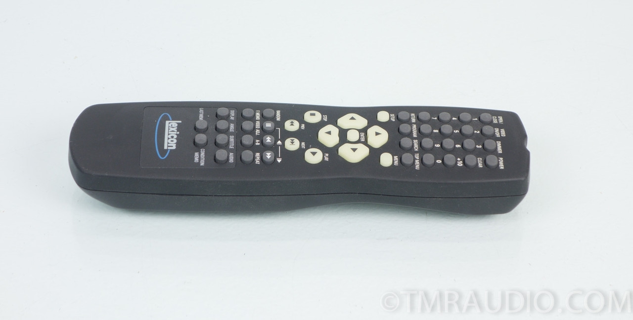 Lexicon Remote Control for RT-10 DVD Player - The Music Room
