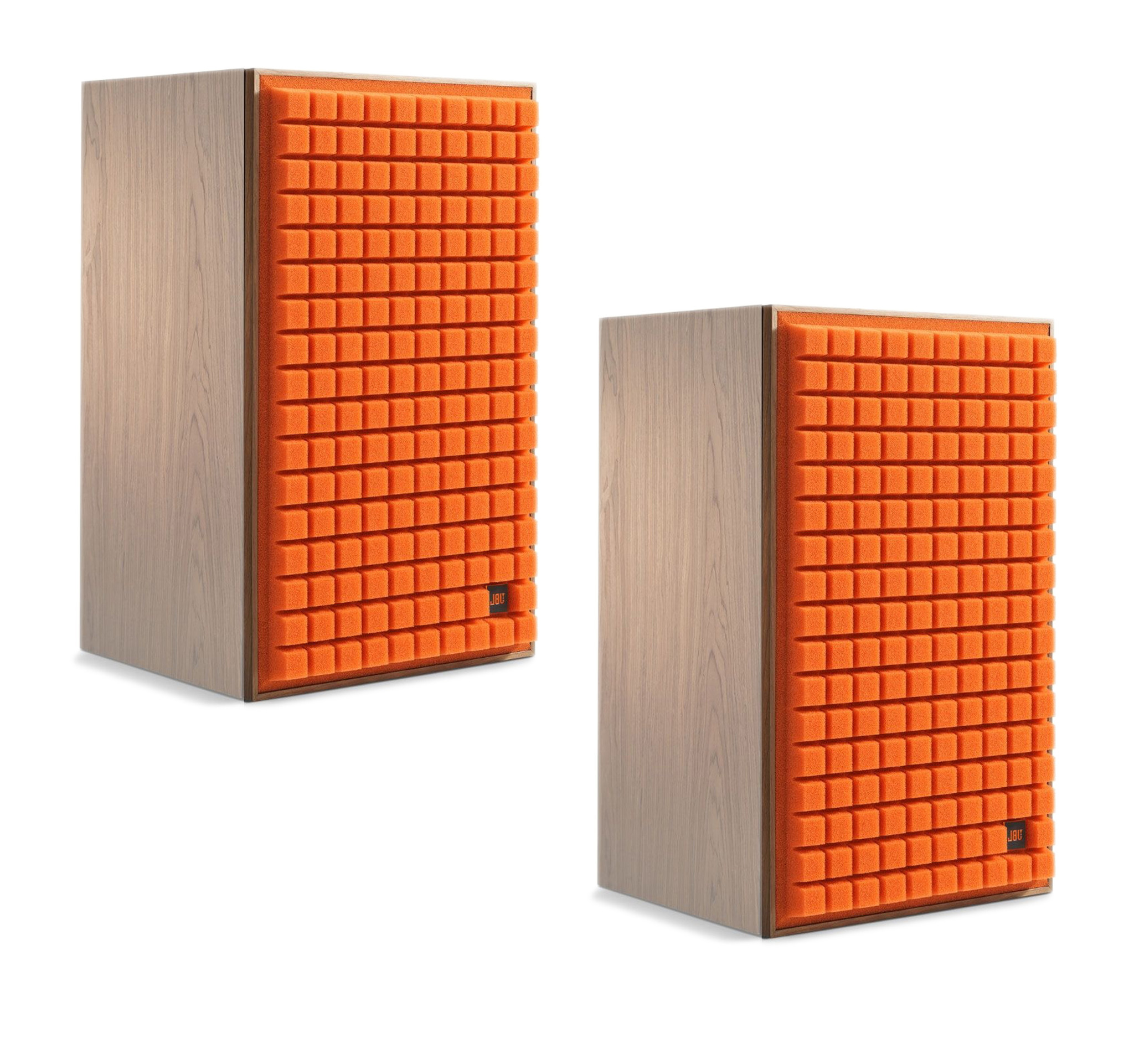 JBL L82 Classic Bookshelf Speakers; Orange Grill Pair (New) The Music