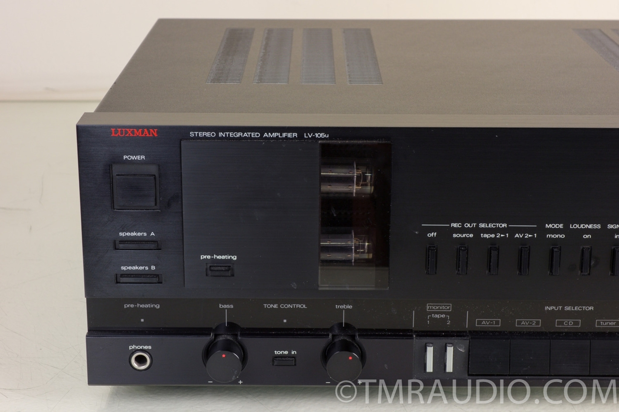 Luxman LV-105u Tube Hybrid Integrated Amplifier - The Music Room