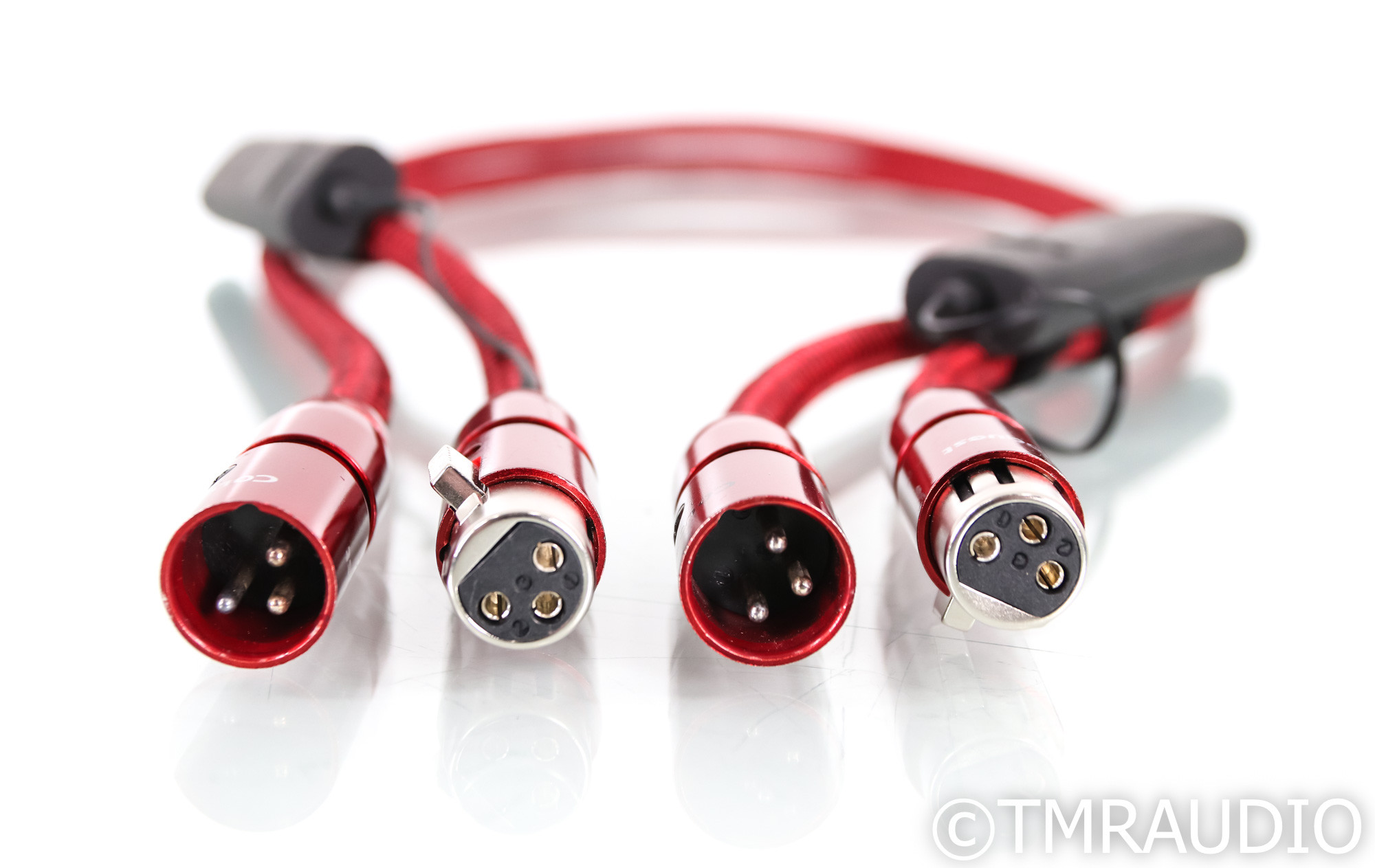 AudioQuest Colorado XLR Cables; 1m Pair Balanced Interconnects; 72v DBS