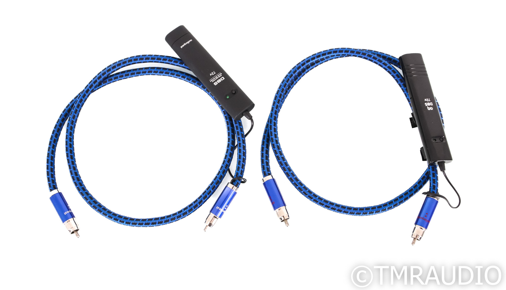 AudioQuest Sky RCA Cables; 2m Pair Interconects; 72v DBS