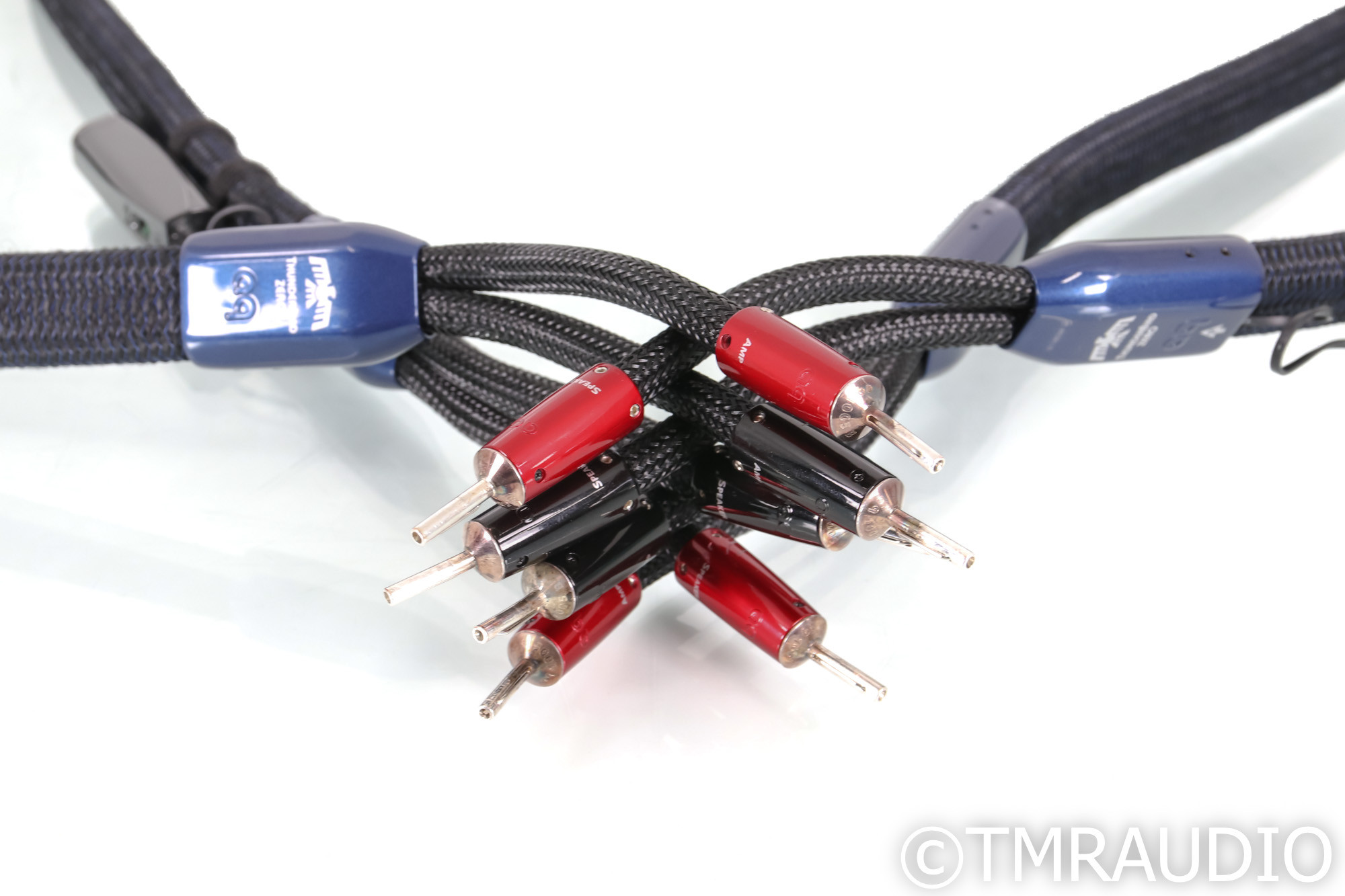 AudioQuest ThunderBird ZERO Speaker Cables; 2.5m and 3m Pair; 72v DBS The Music Room