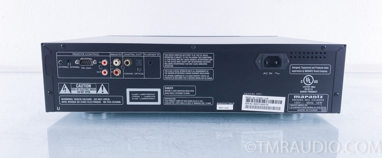 Marantz CC4003 5 Disc CD Changer / Player (No Remote)