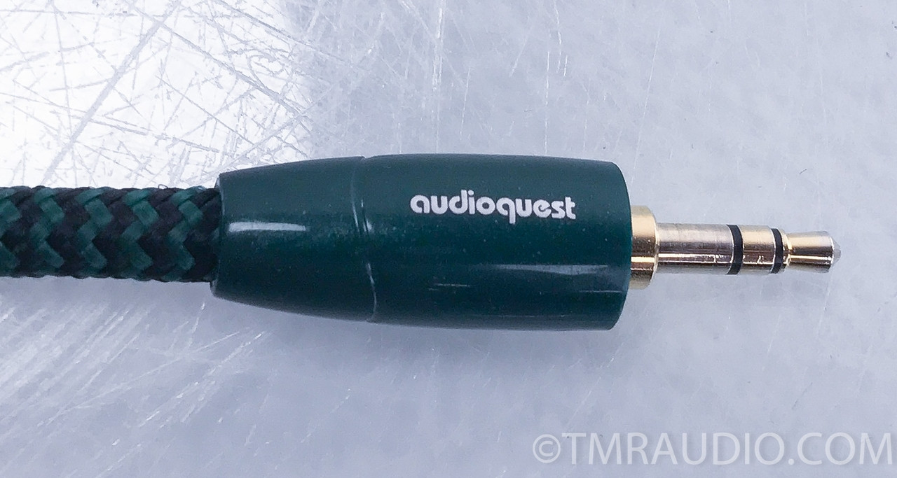 AudioQuest Evergreen Y Splitter 3.5mm to RCA Cable; 3m Interconnect