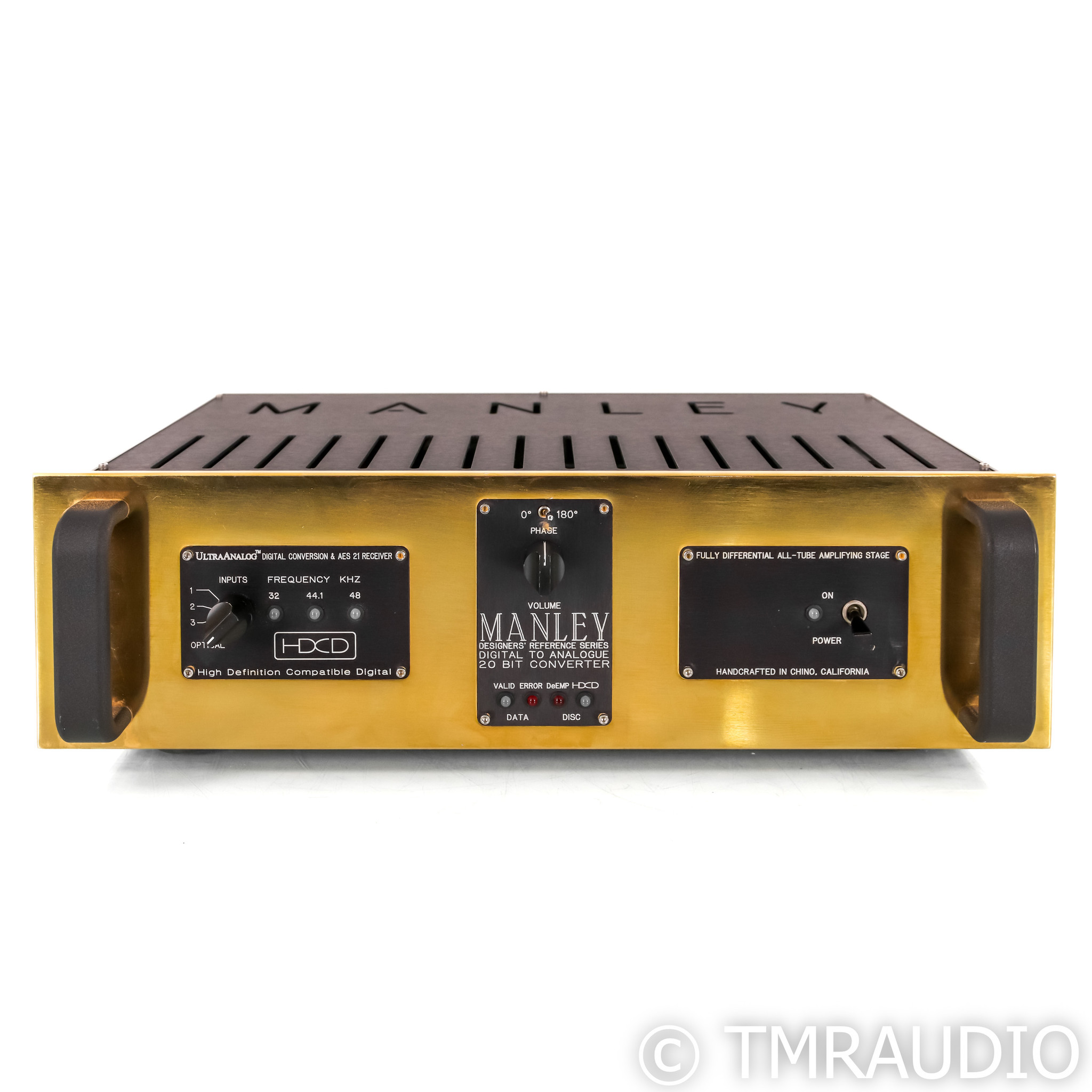 Manley Laboratories Reference 20 Bit HDCD Stereo Tube DAC; D/A