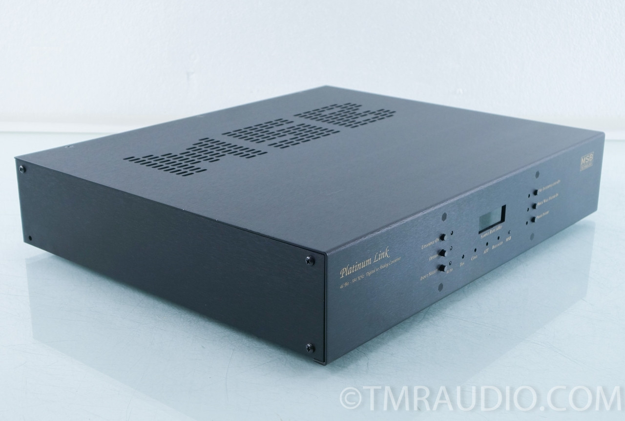 MSB Technology Platinum Link DAC; D/A Converter - The Music Room