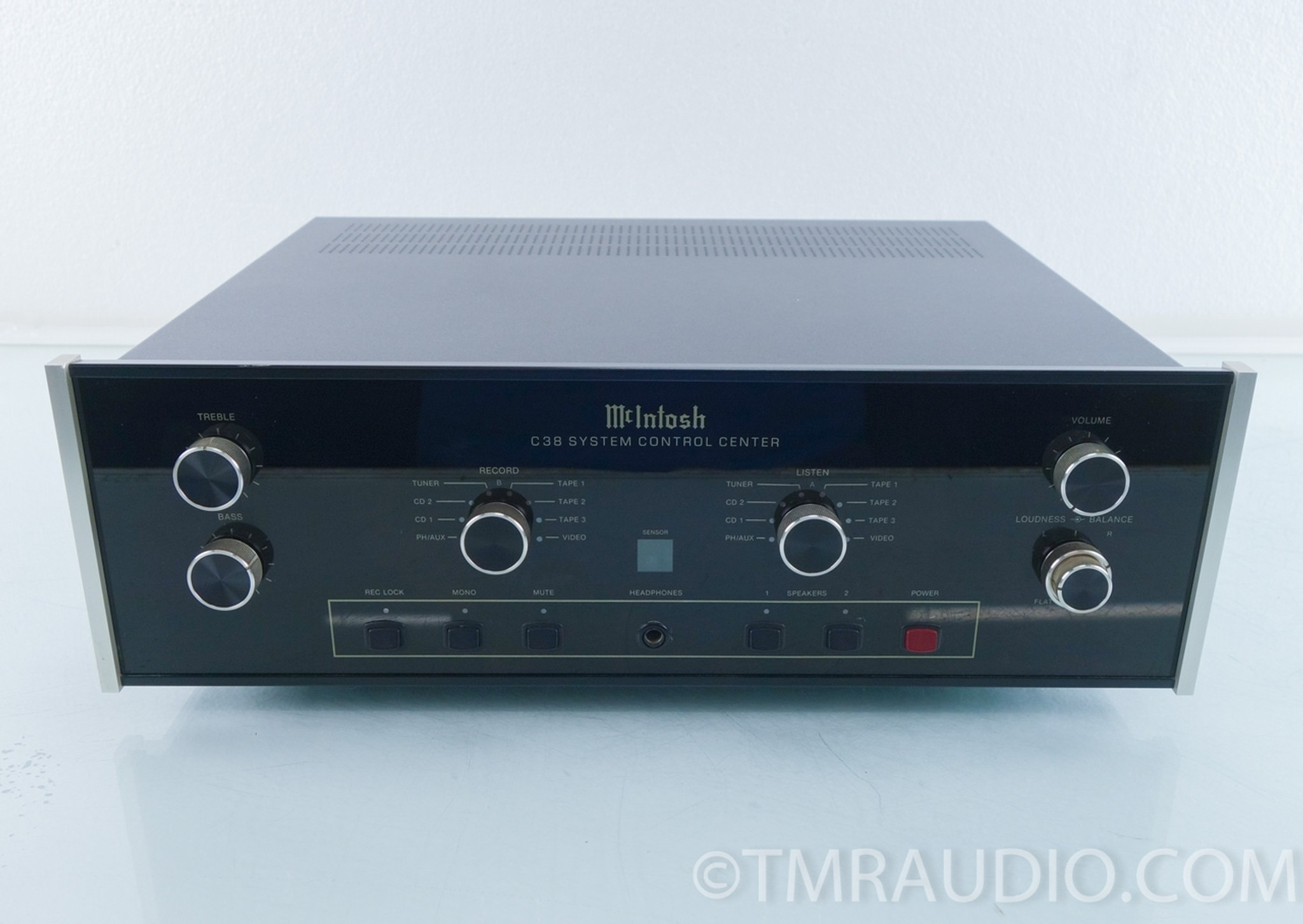 McIntosh C38 Stereo Preamplifier - The Music Room