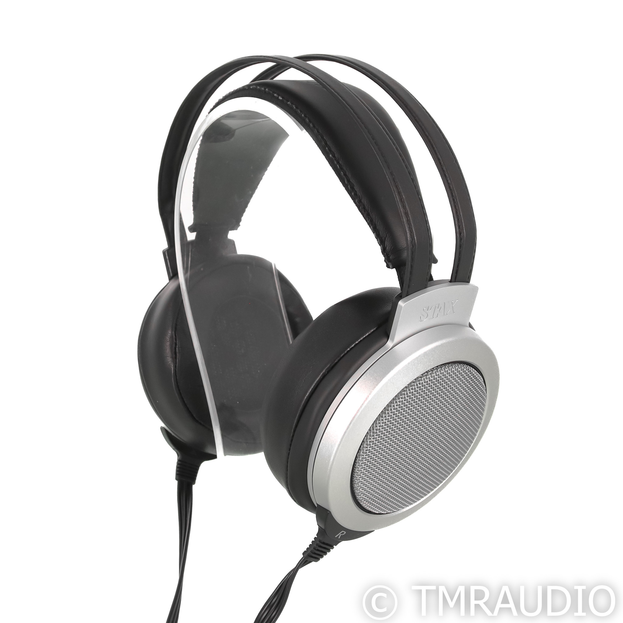 STAX SR-007 A Electrostatic Open Back Headphones; Silver