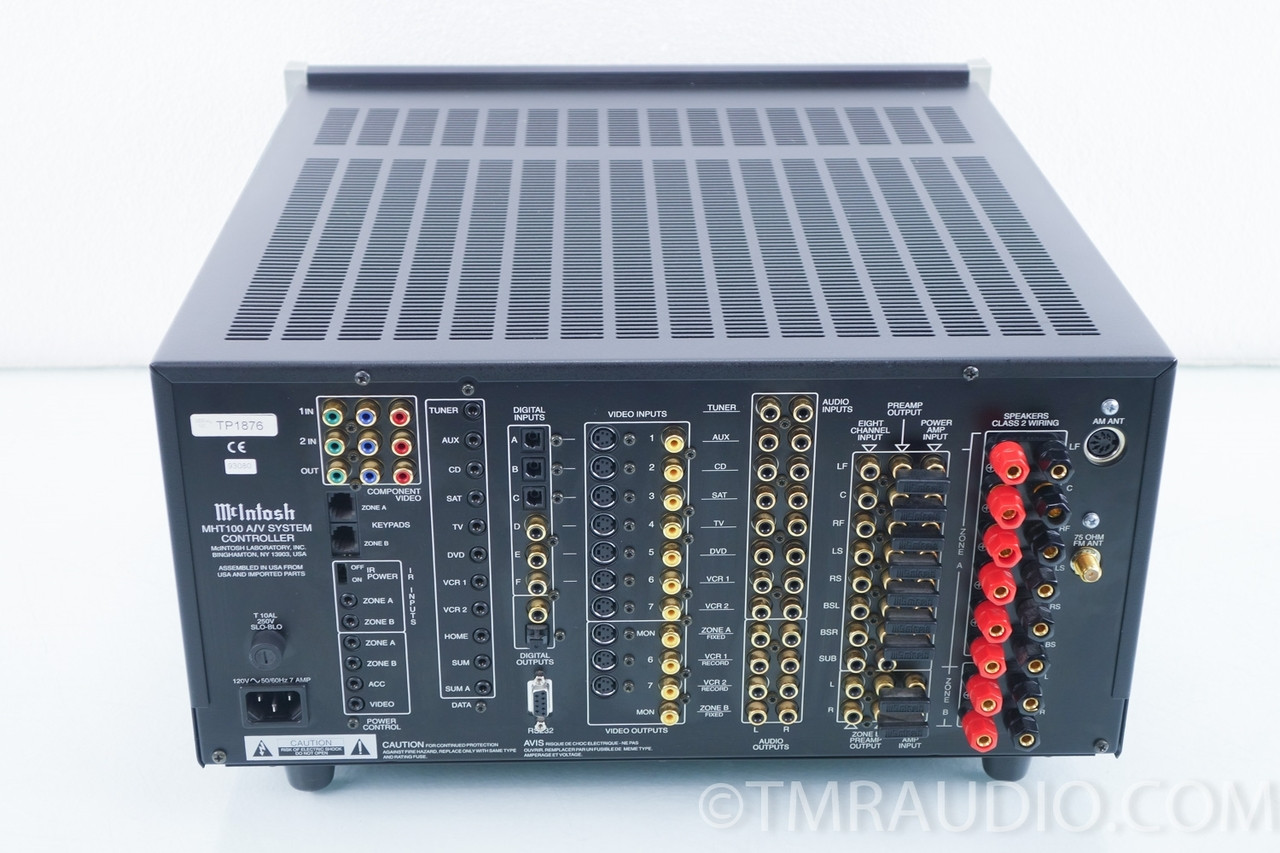 McIntosh MHT100 Home Theater Receiver / System Controller The Music Room