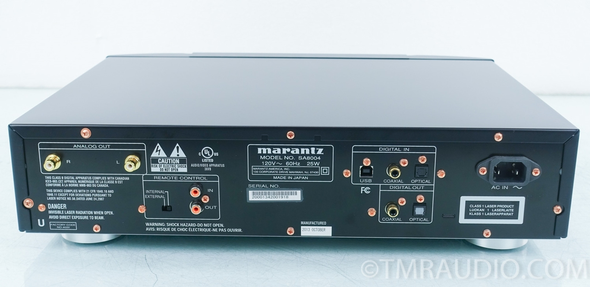 Marantz SA8004 SACD CD Player; USB DAC