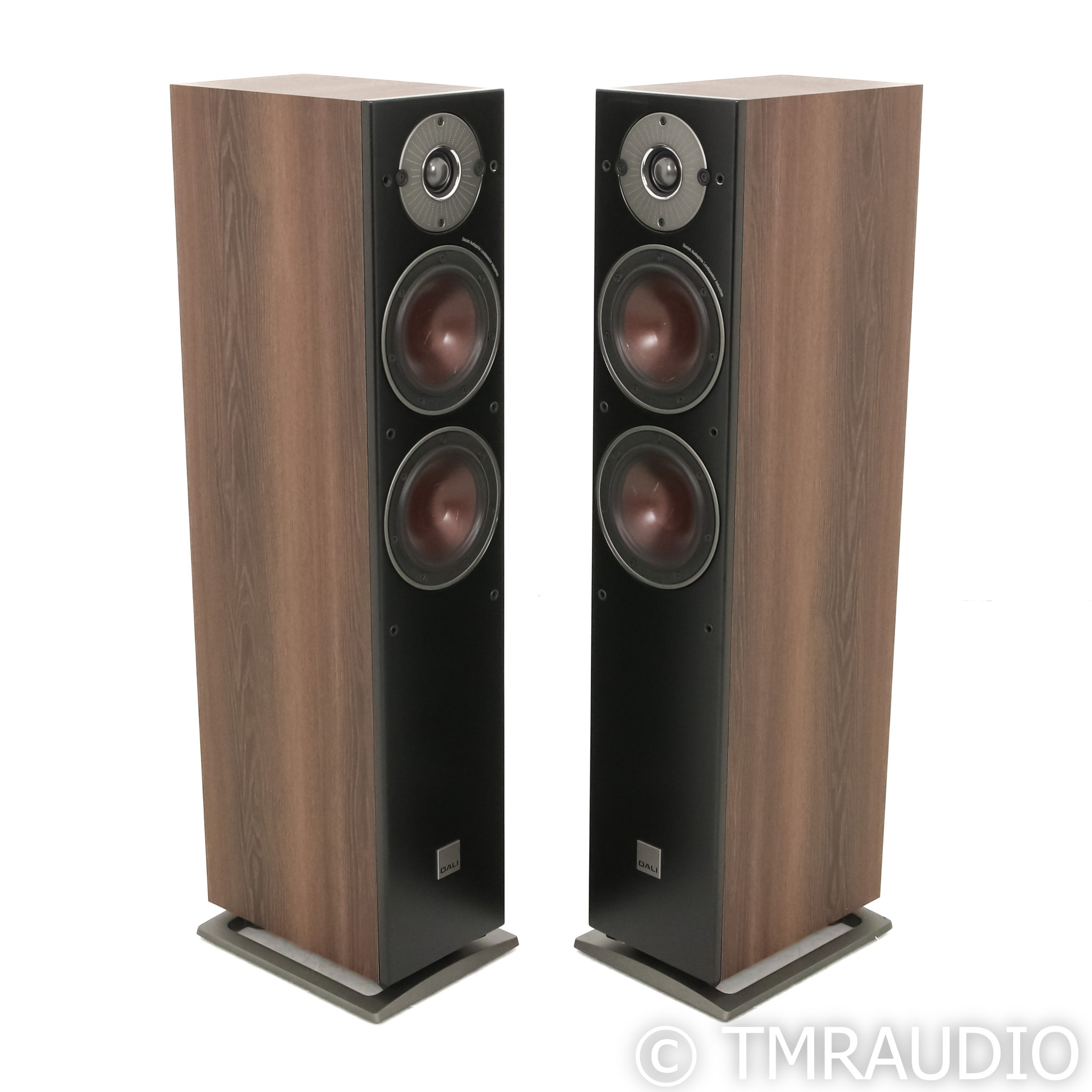 Dali Oberon 5 Floorstanding Speakers; Dark Walnut Pair - The