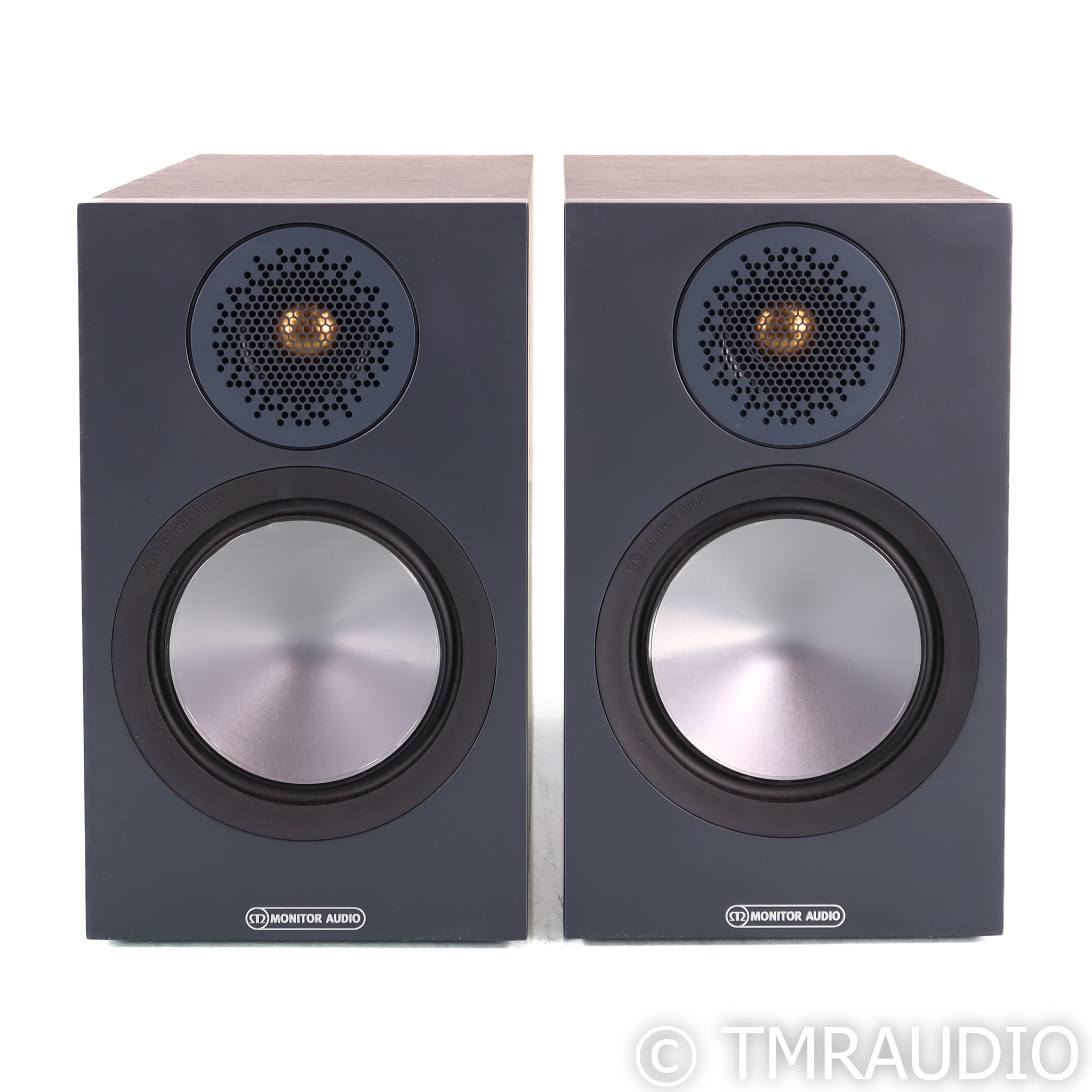 Monitor Audio Bronze 50 Bookshelf Speakers; Walnut Pair